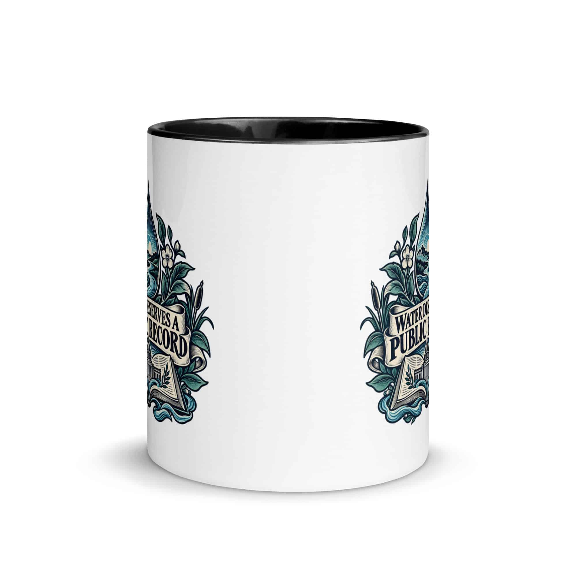 Color Inside Coffee Mug: Water deserves a public record