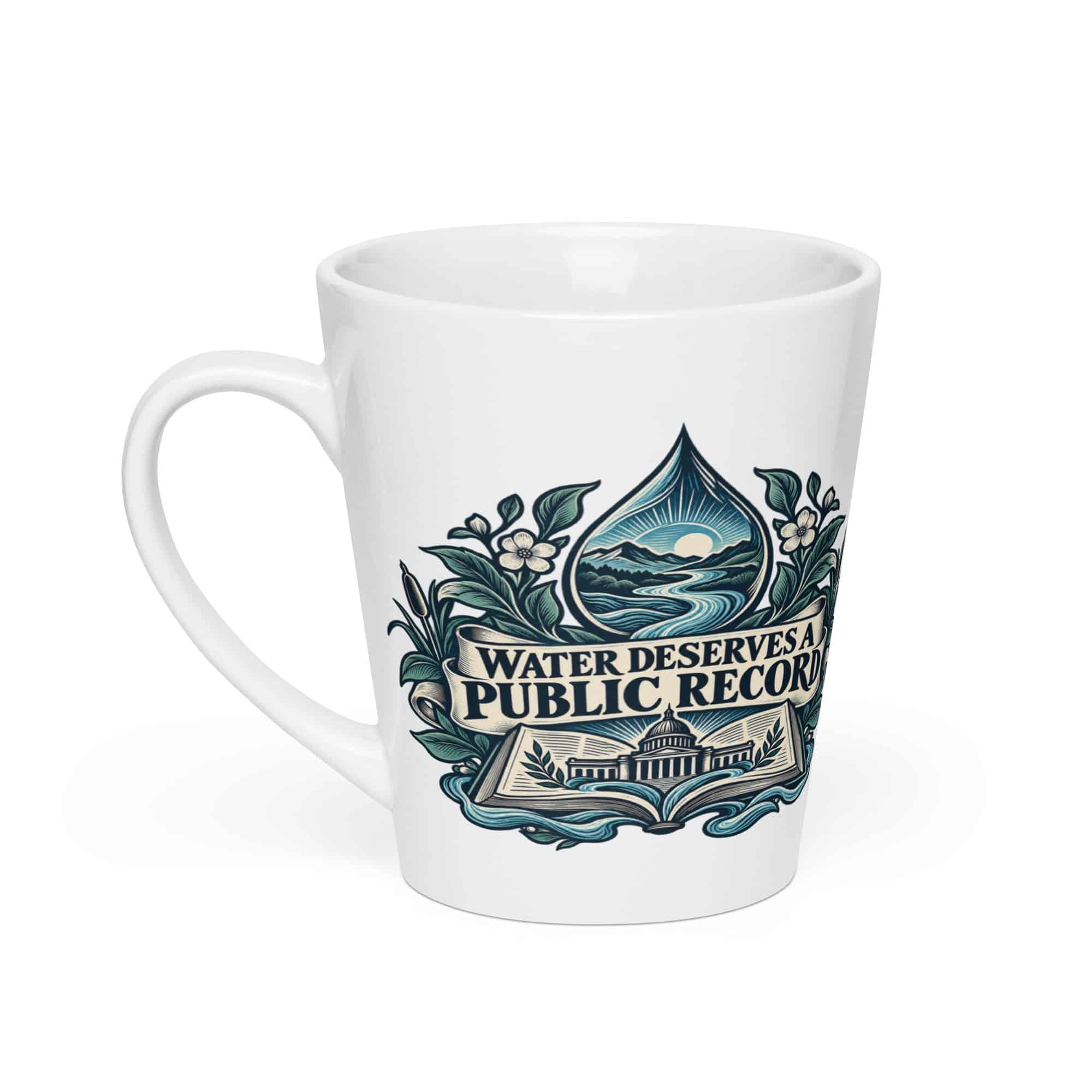 Latte Mug: Water deserves a public record