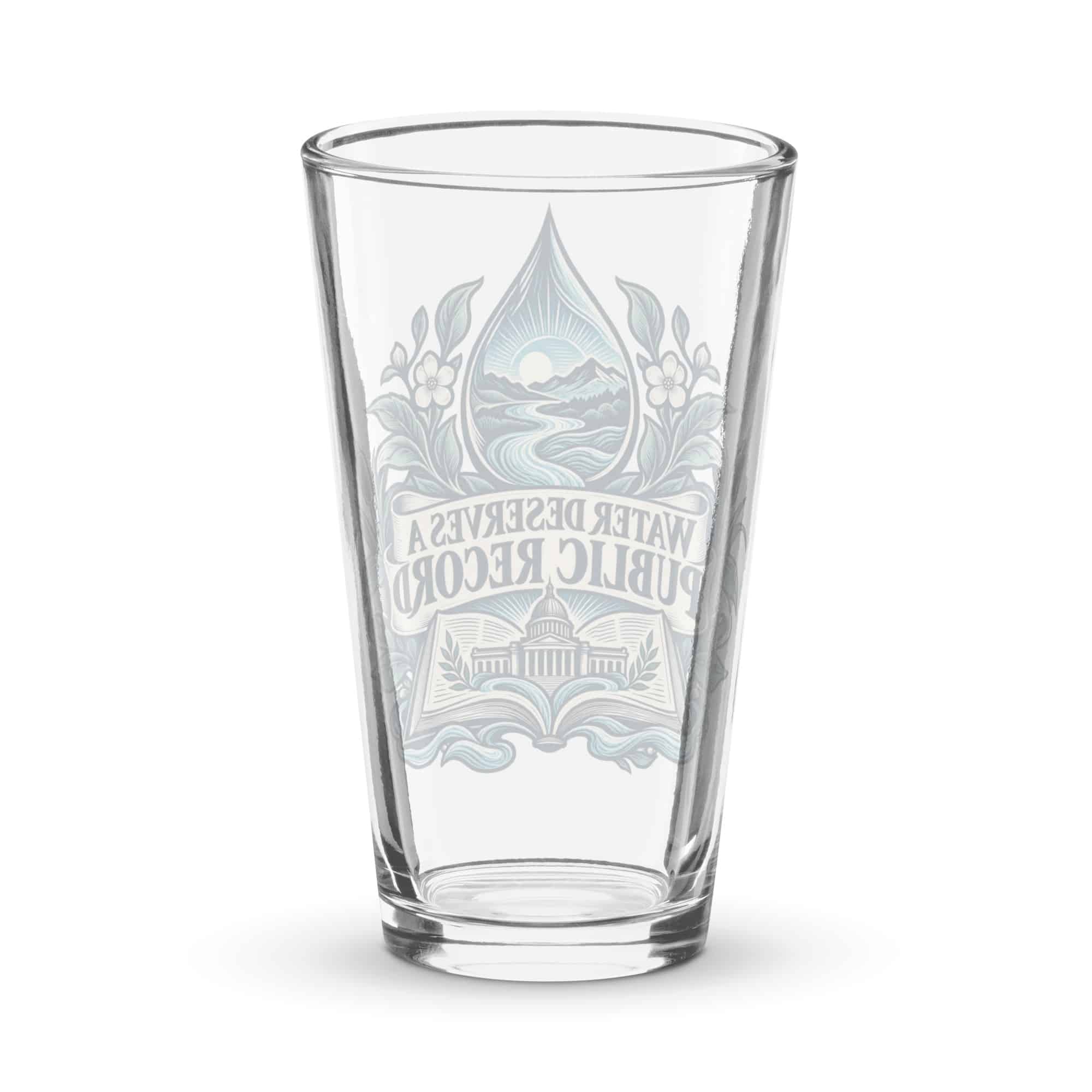 Pint Glass: Water deserves a public record