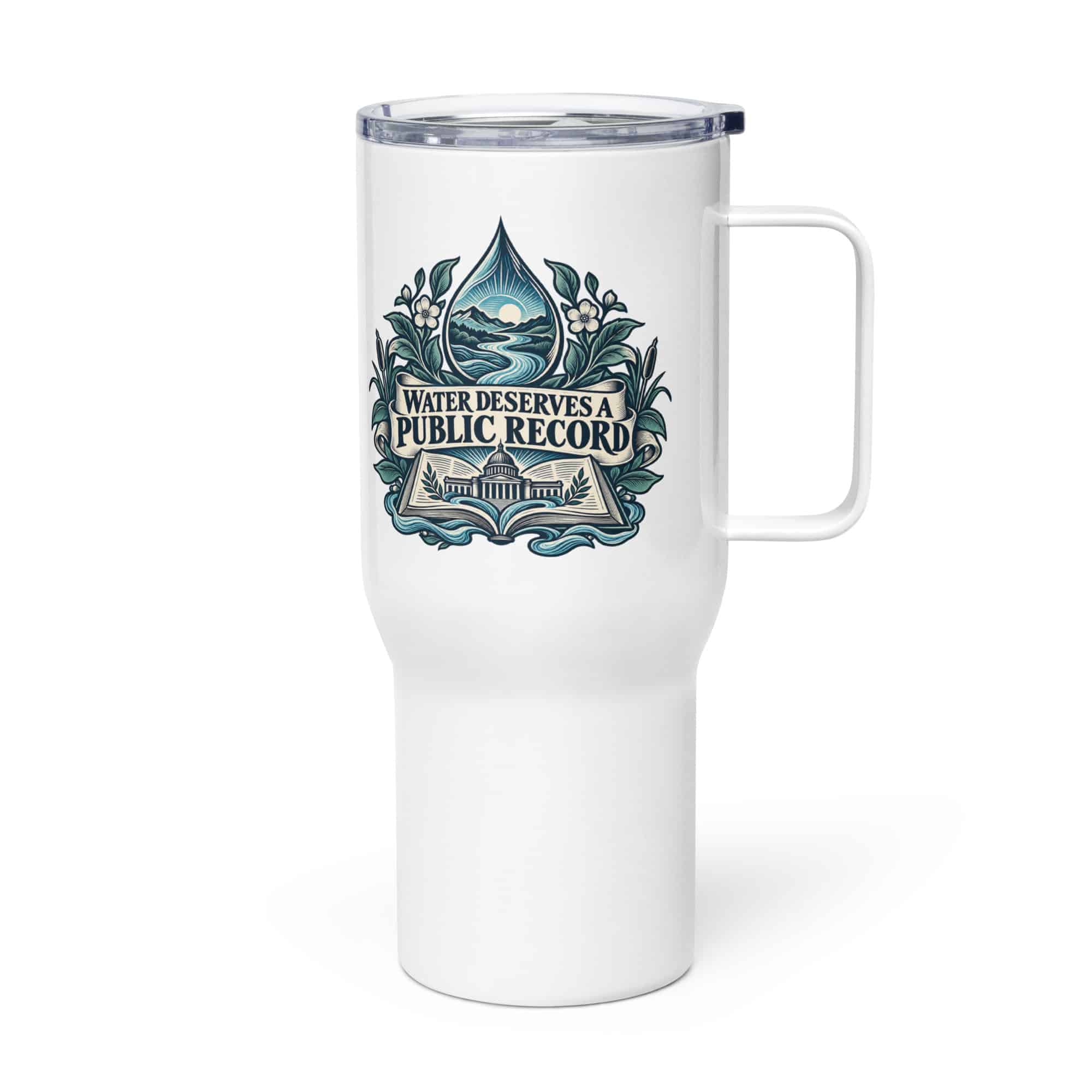 Travel Mug: Water deserves a public record