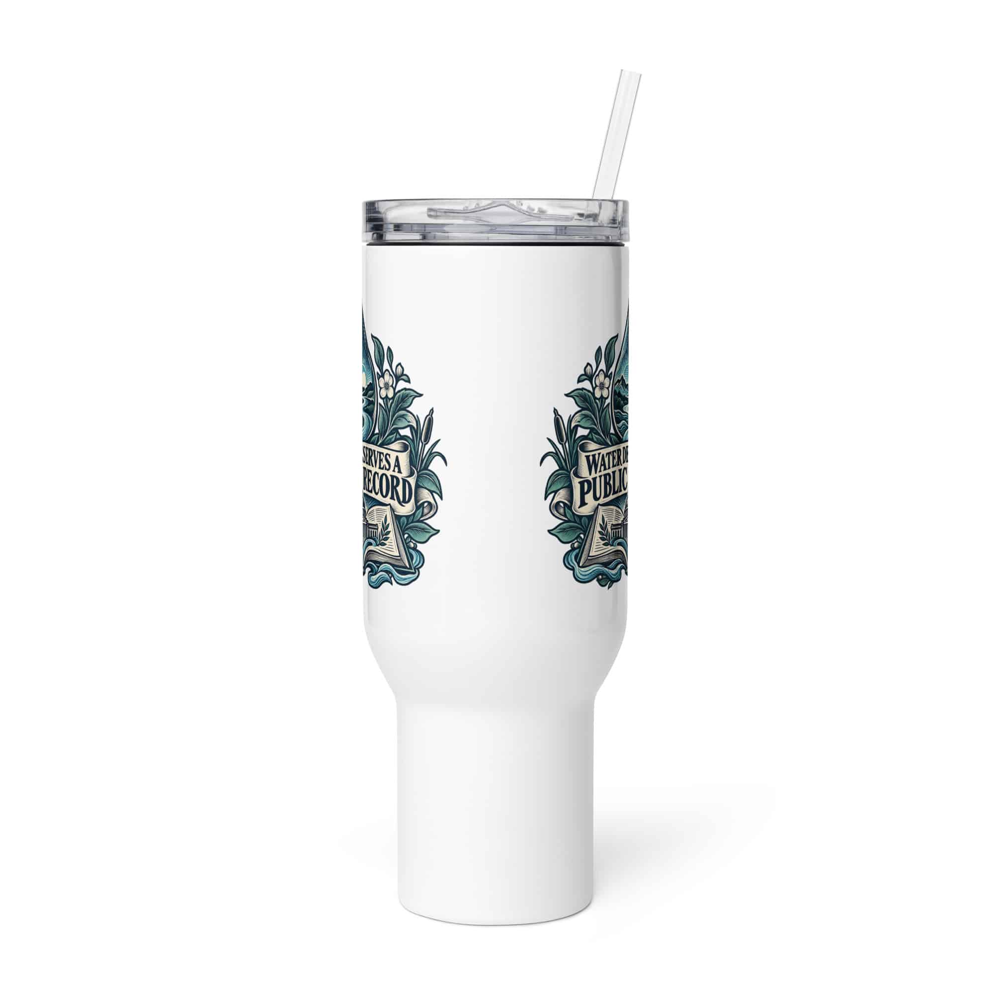Travel Mug: Water deserves a public record