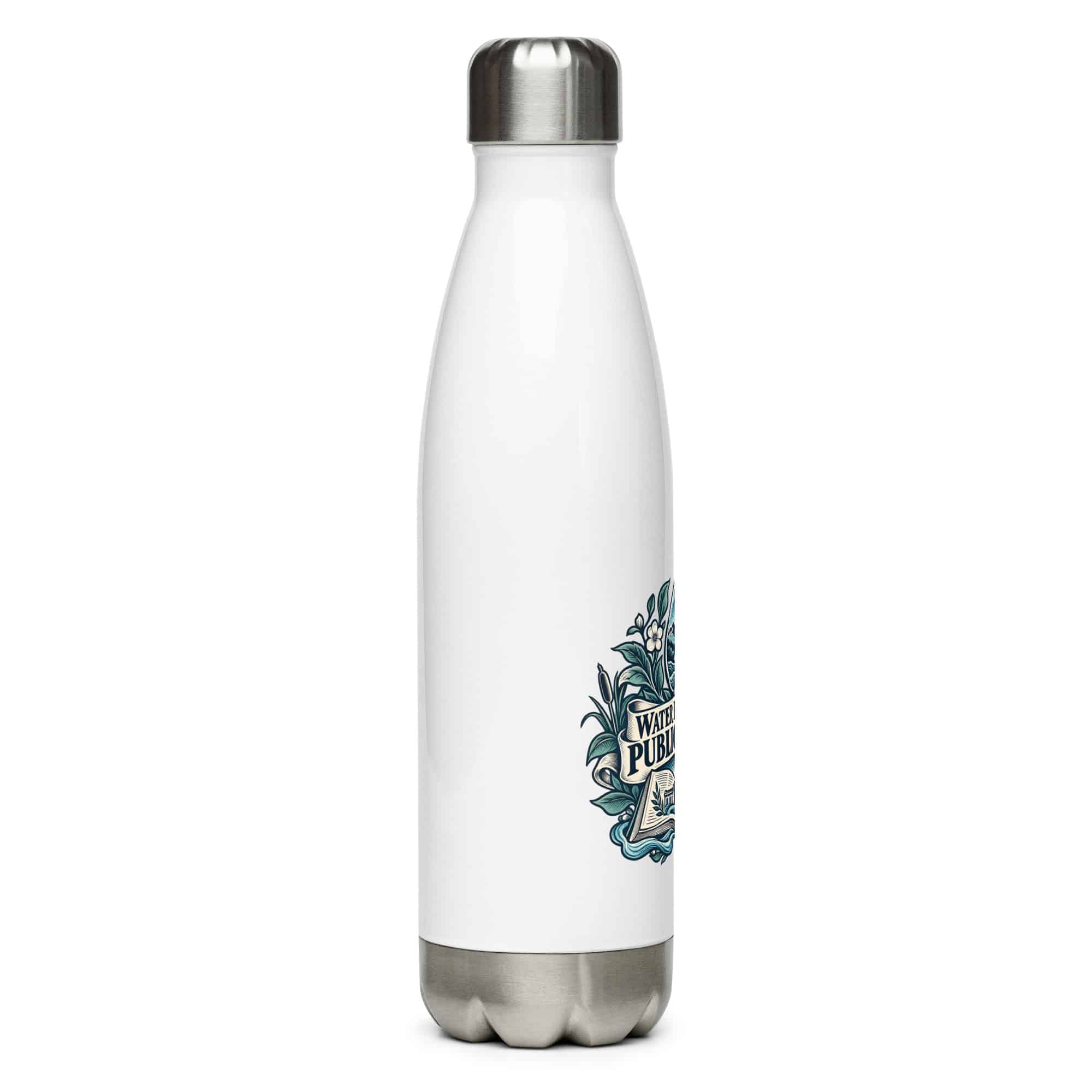 Stainless Steel Water Bottle: Water deserves a public record
