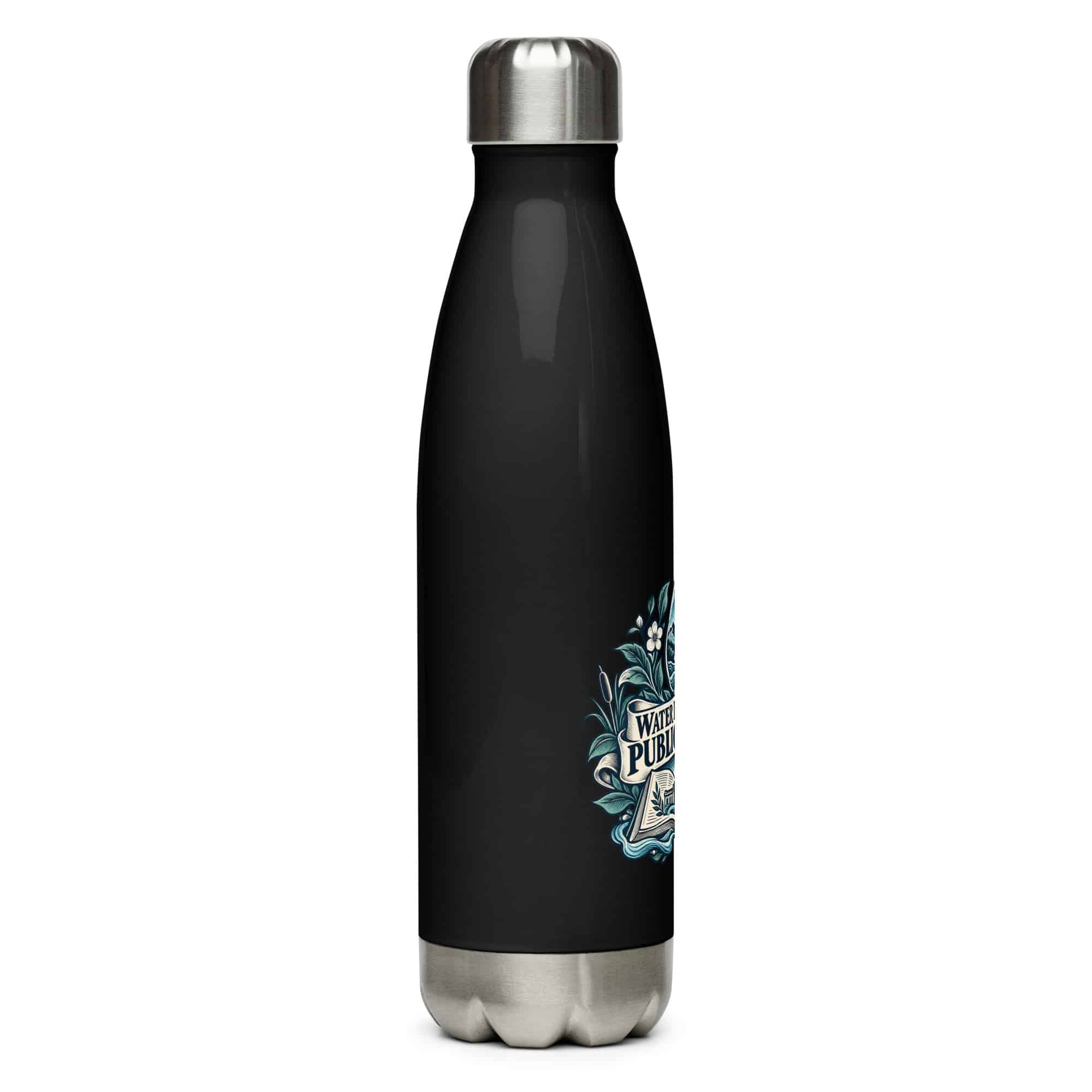Stainless Steel Water Bottle: Water deserves a public record