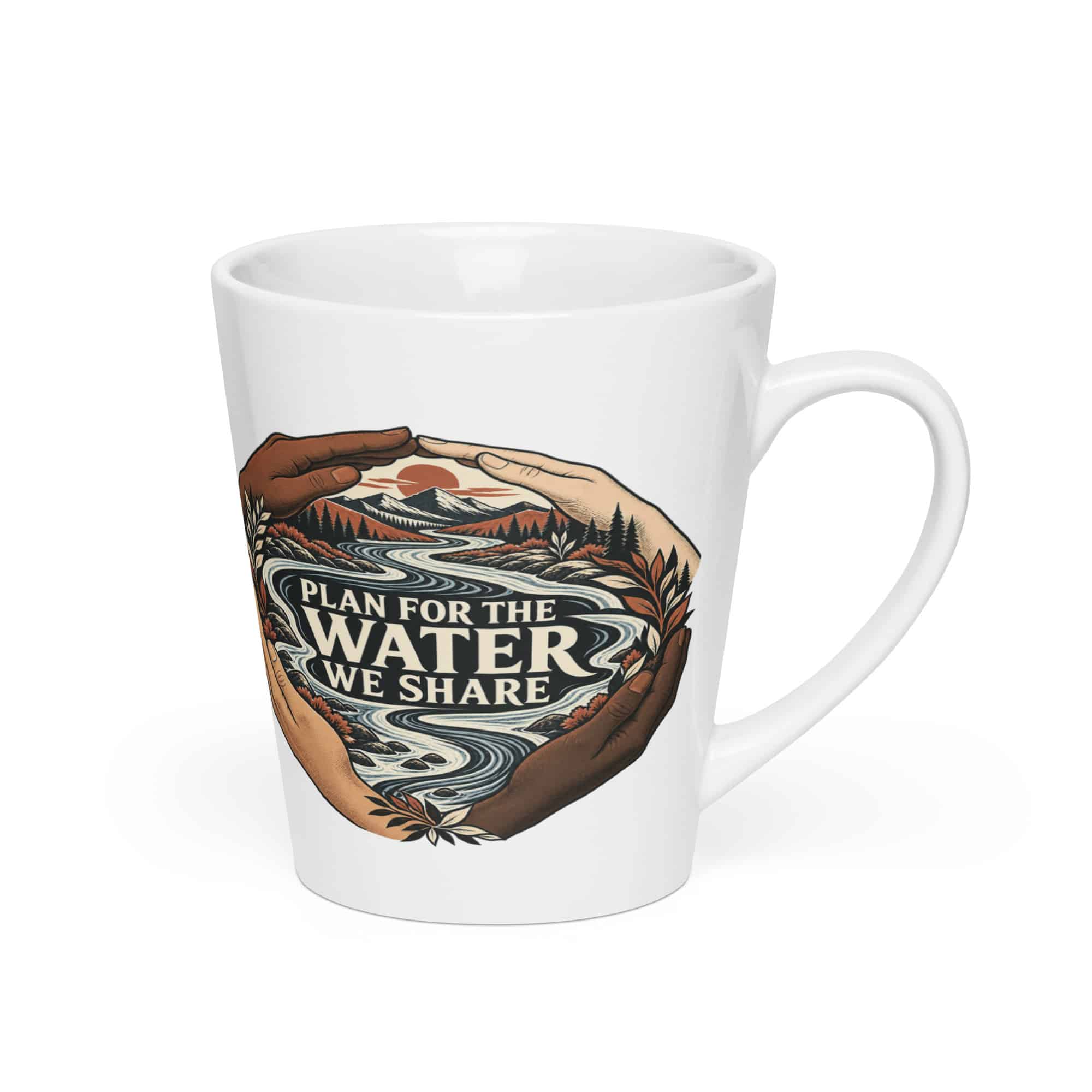 Latte Mug: Plan for the water we share