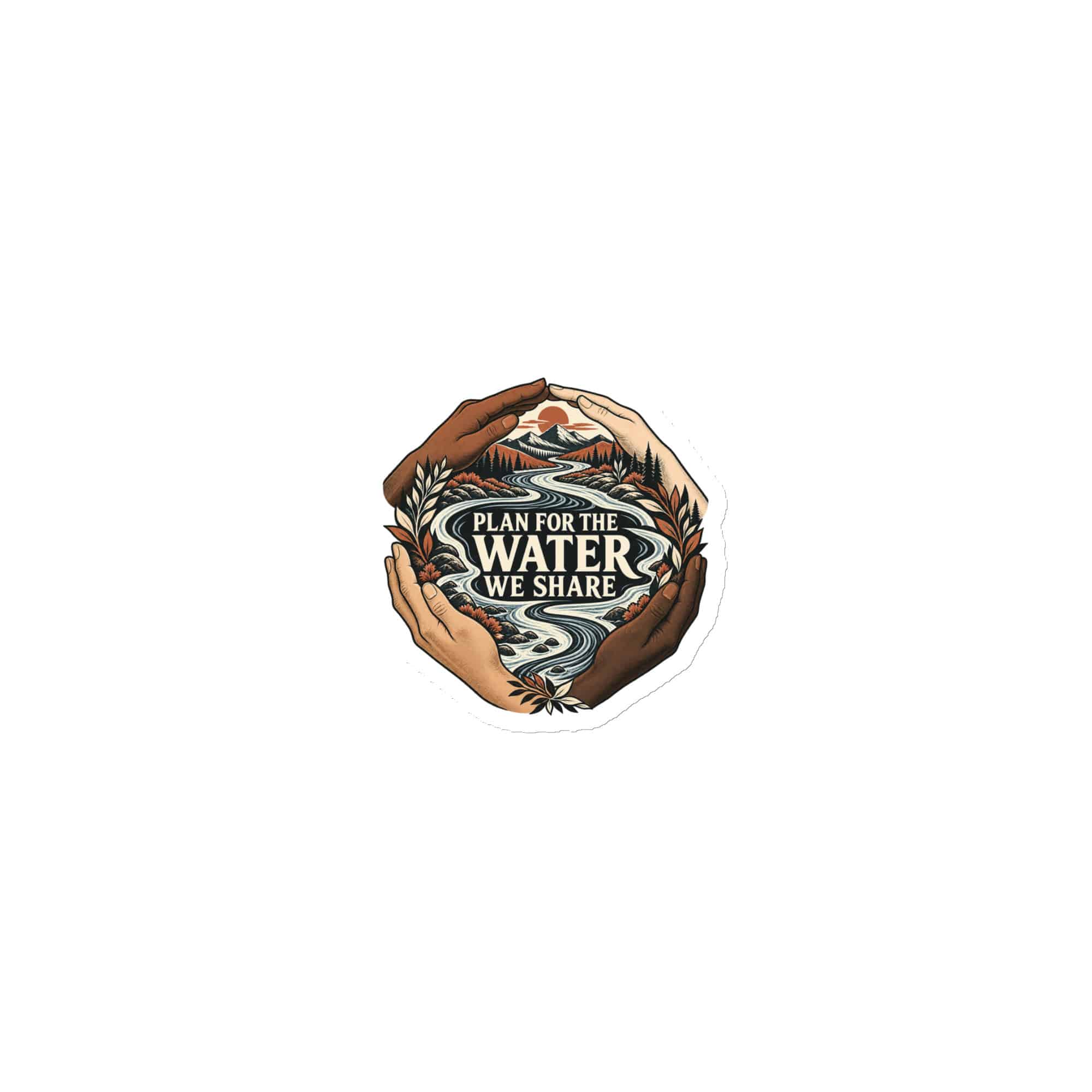 Die-Cut Magnet: Plan for the water we share