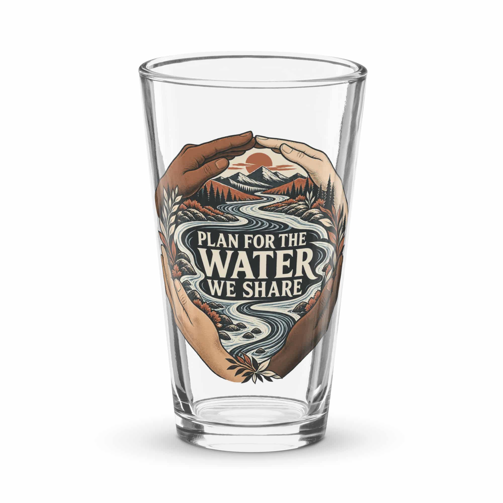 Pint Glass: Plan for the water we share