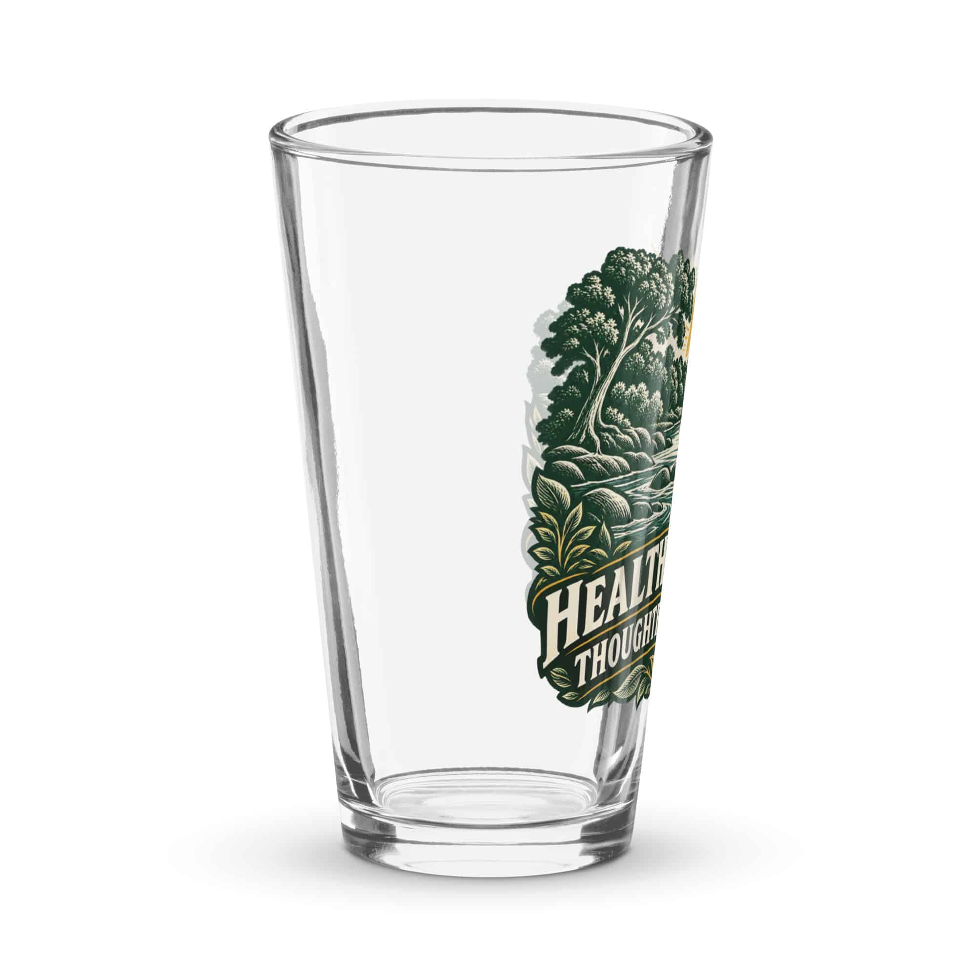 Pint Glass: Healthy rivers. Thoughtful progress.
