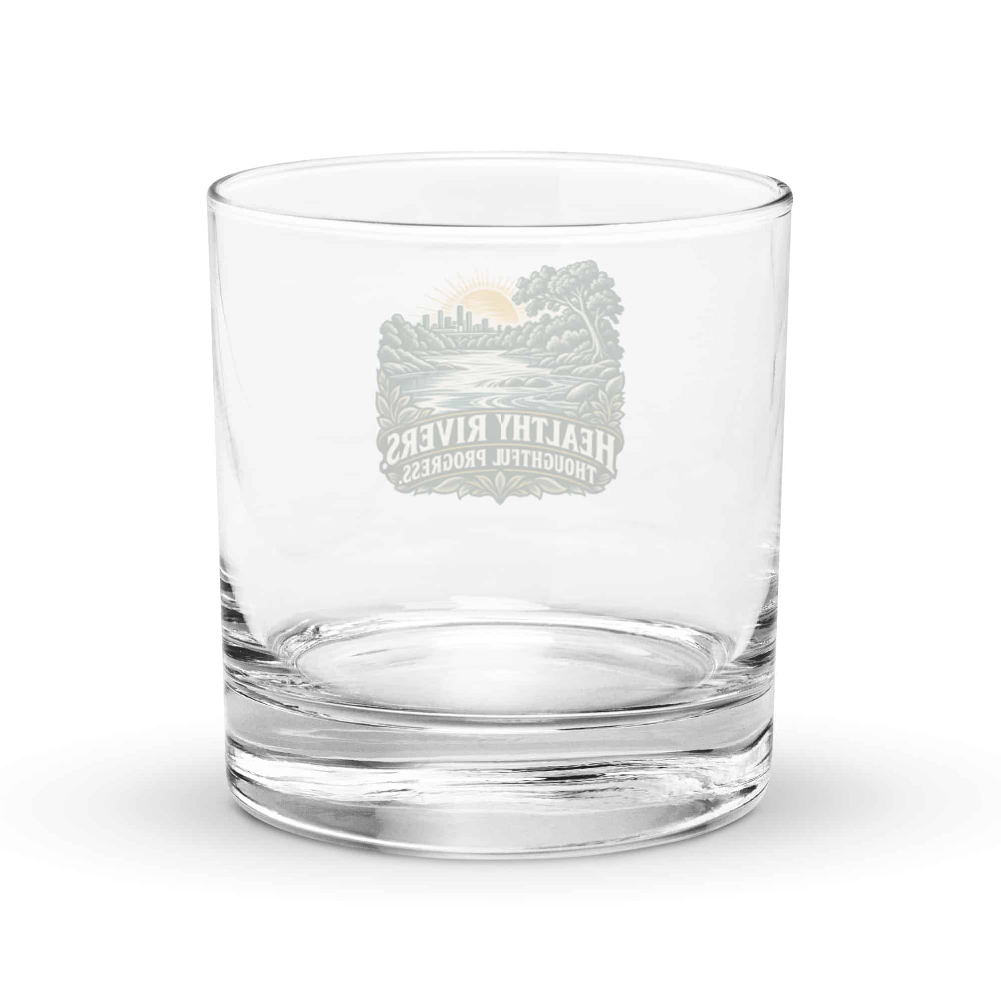 Rocks Glass: Healthy rivers. Thoughtful progress.