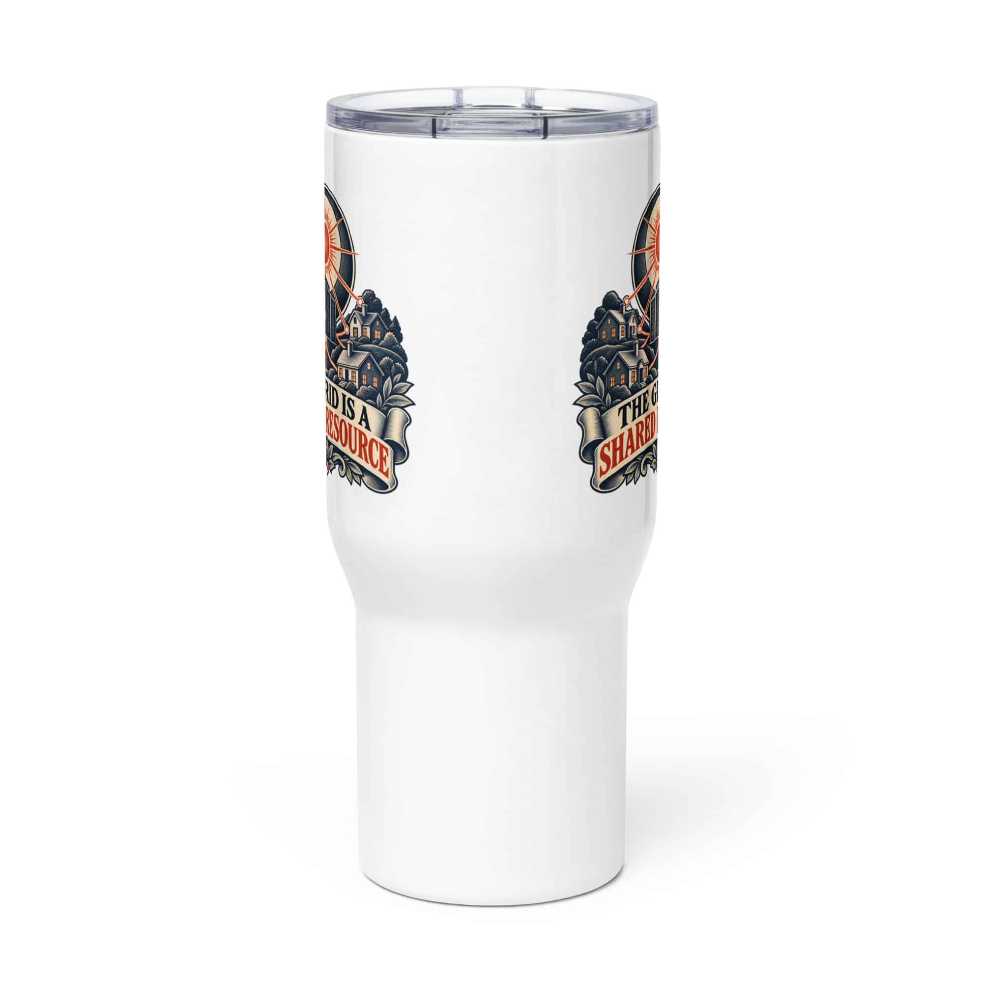 Travel Mug: The grid is a shared resource