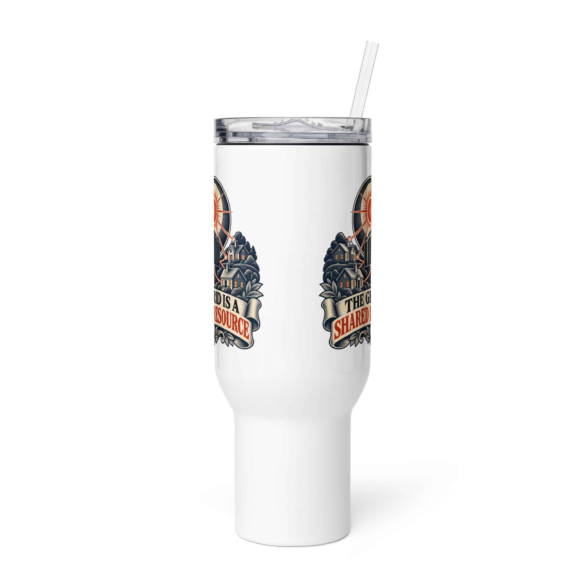 Travel Mug: The grid is a shared resource