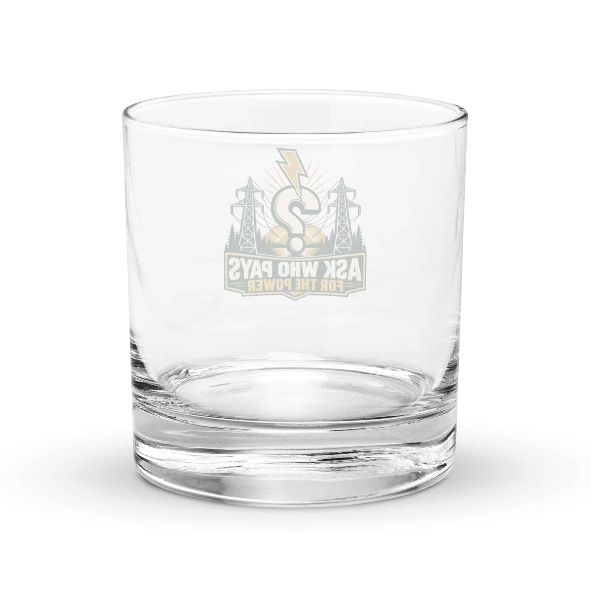 Rocks Glass: Ask who pays for the power