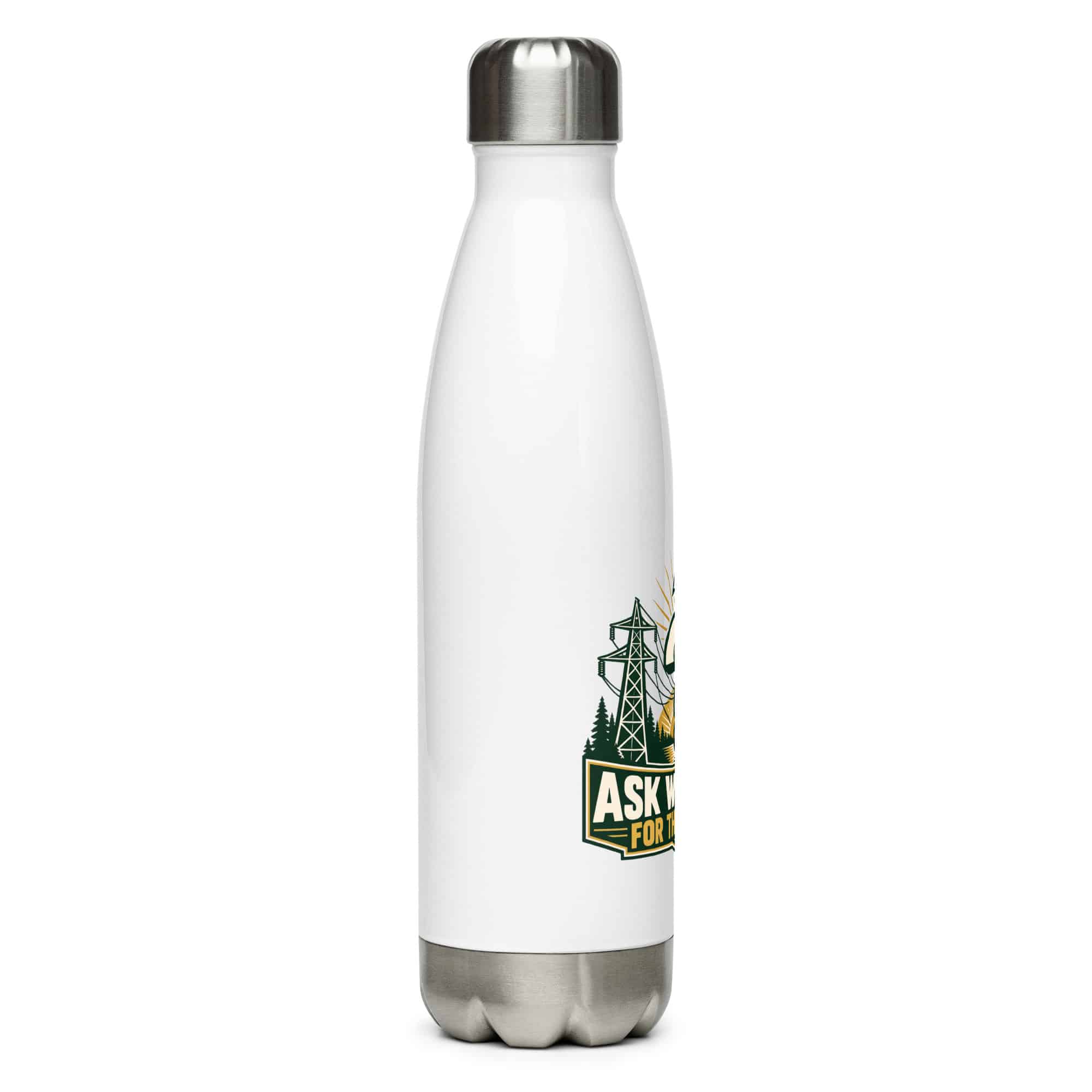 Stainless Steel Water Bottle: Ask who pays for the power