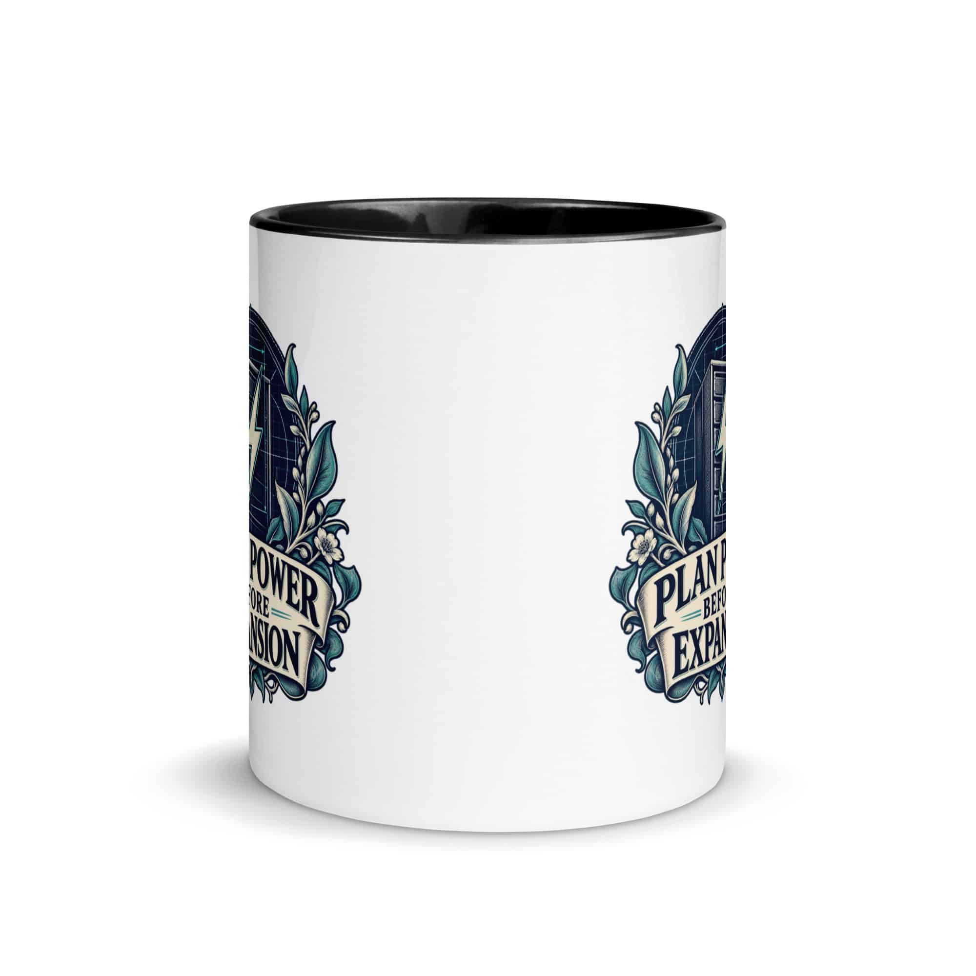 Color Inside Coffee Mug: Plan power before expansion