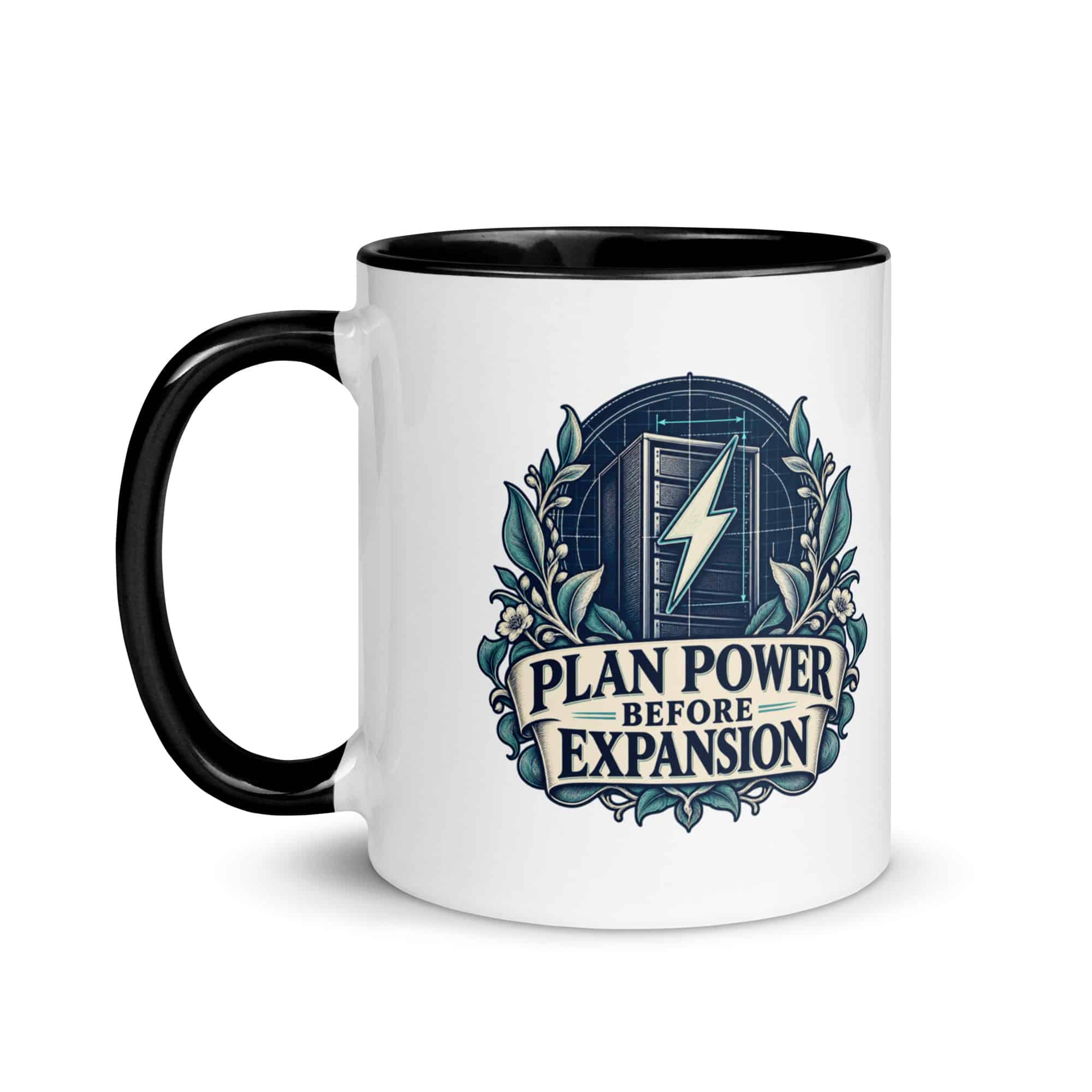 Color Inside Coffee Mug: Plan power before expansion