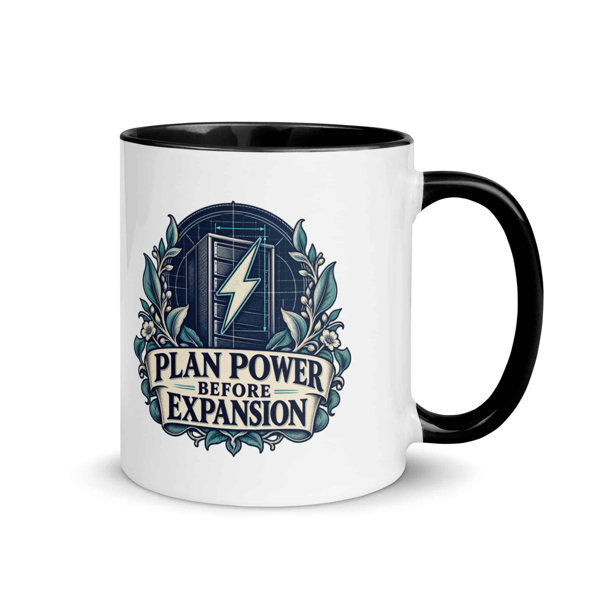 Color Inside Coffee Mug: Plan power before expansion