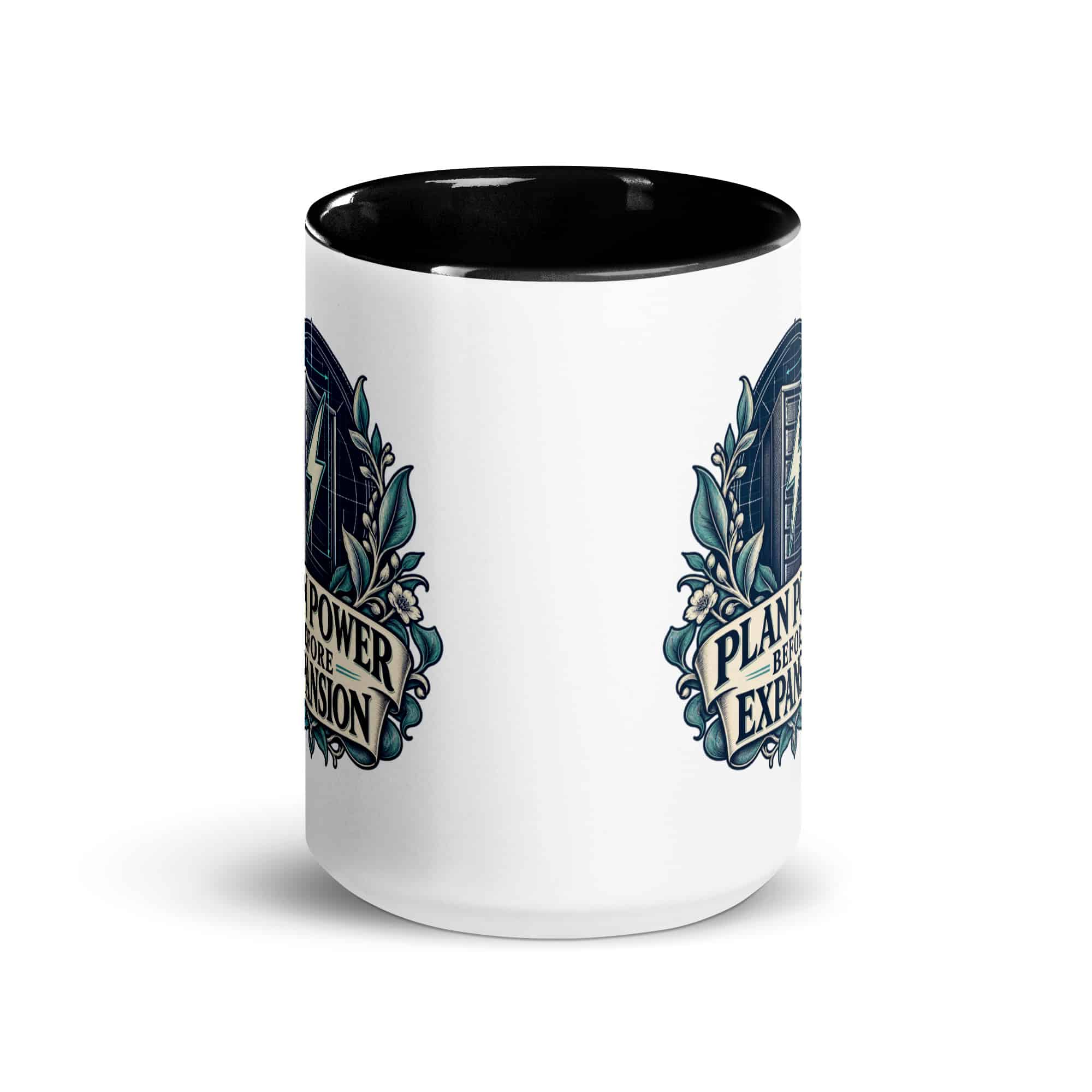 Color Inside Coffee Mug: Plan power before expansion