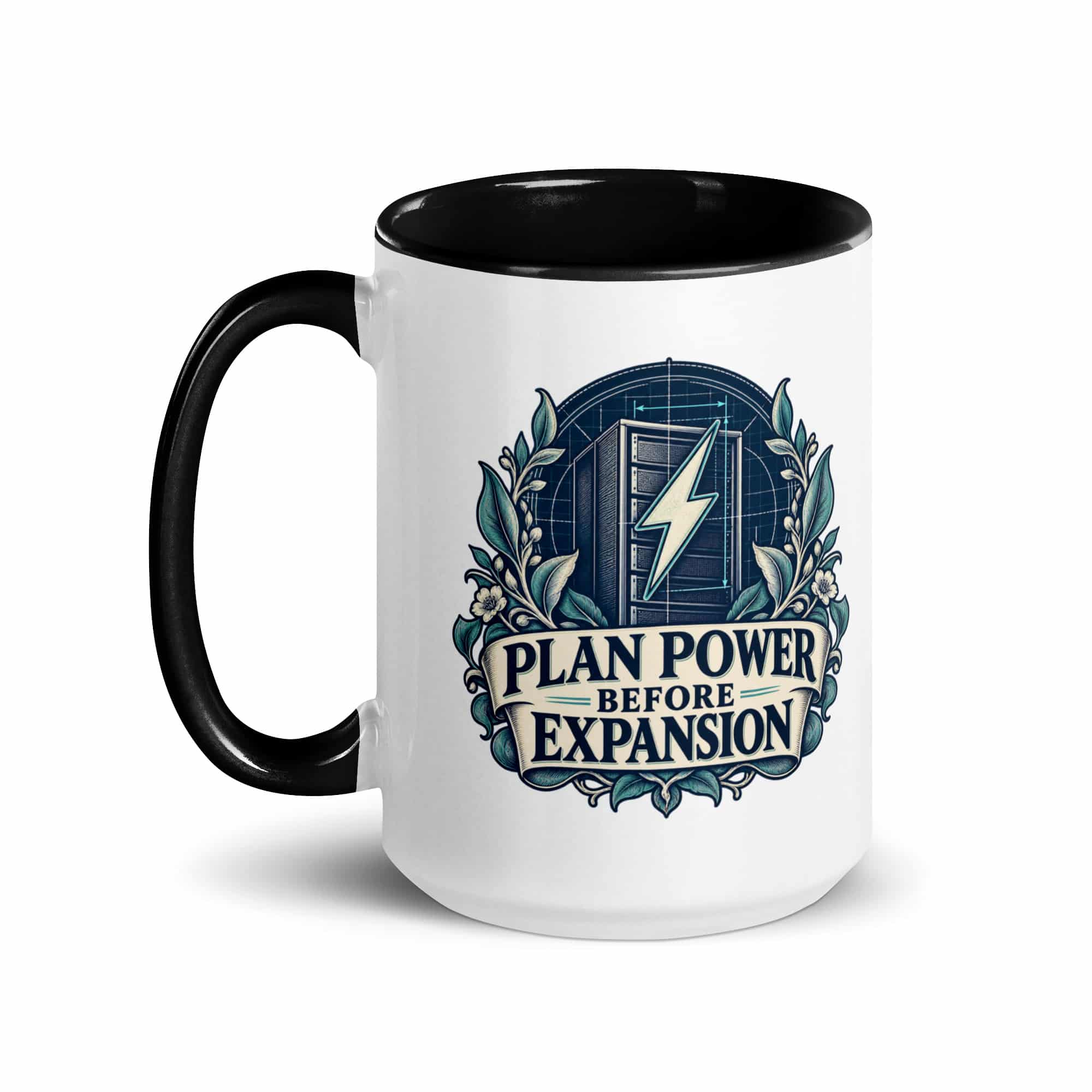 Color Inside Coffee Mug: Plan power before expansion