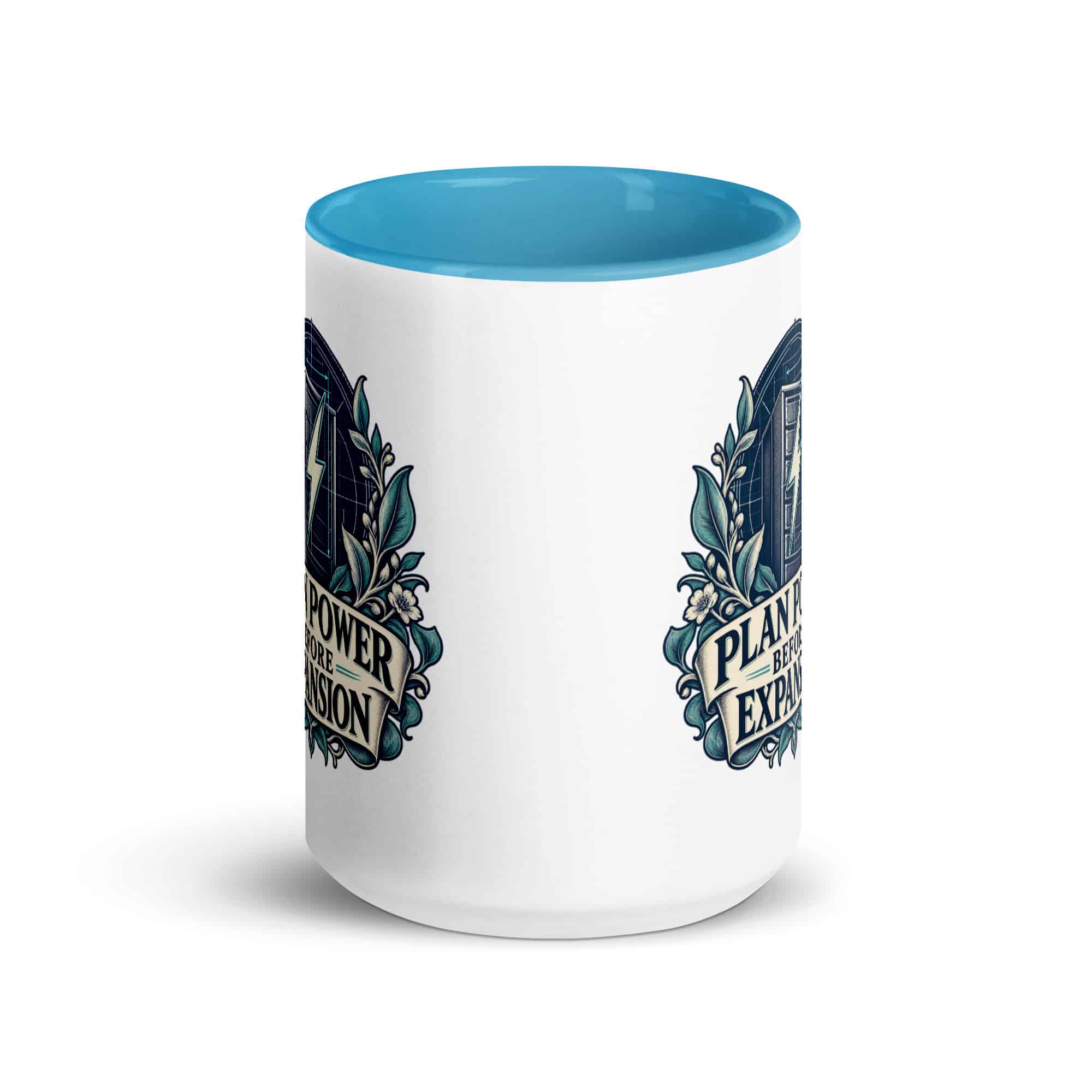 Color Inside Coffee Mug: Plan power before expansion