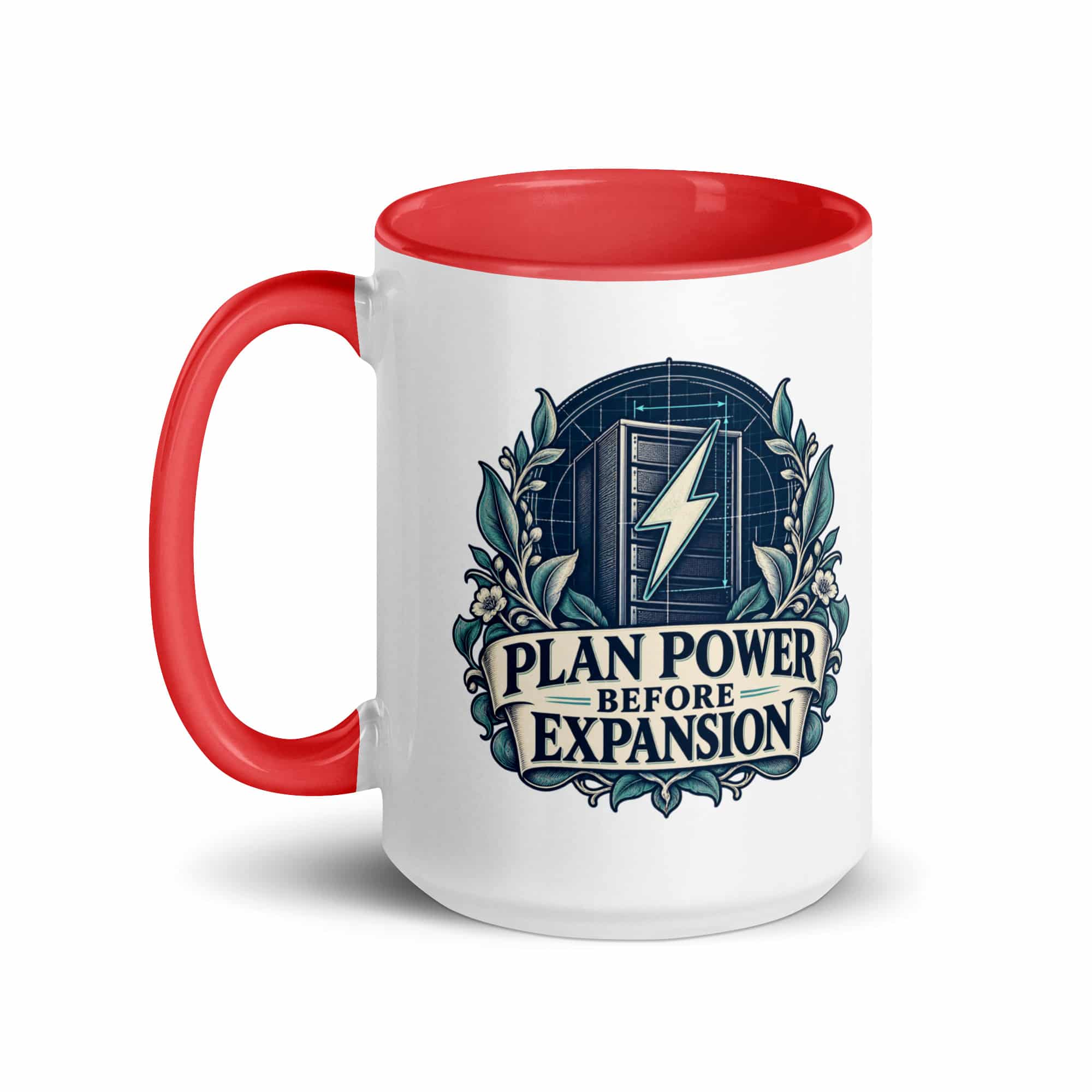 Color Inside Coffee Mug: Plan power before expansion