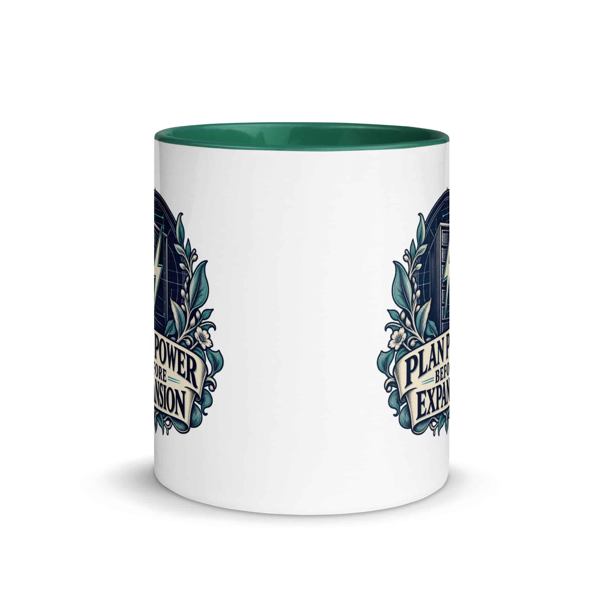Color Inside Coffee Mug: Plan power before expansion