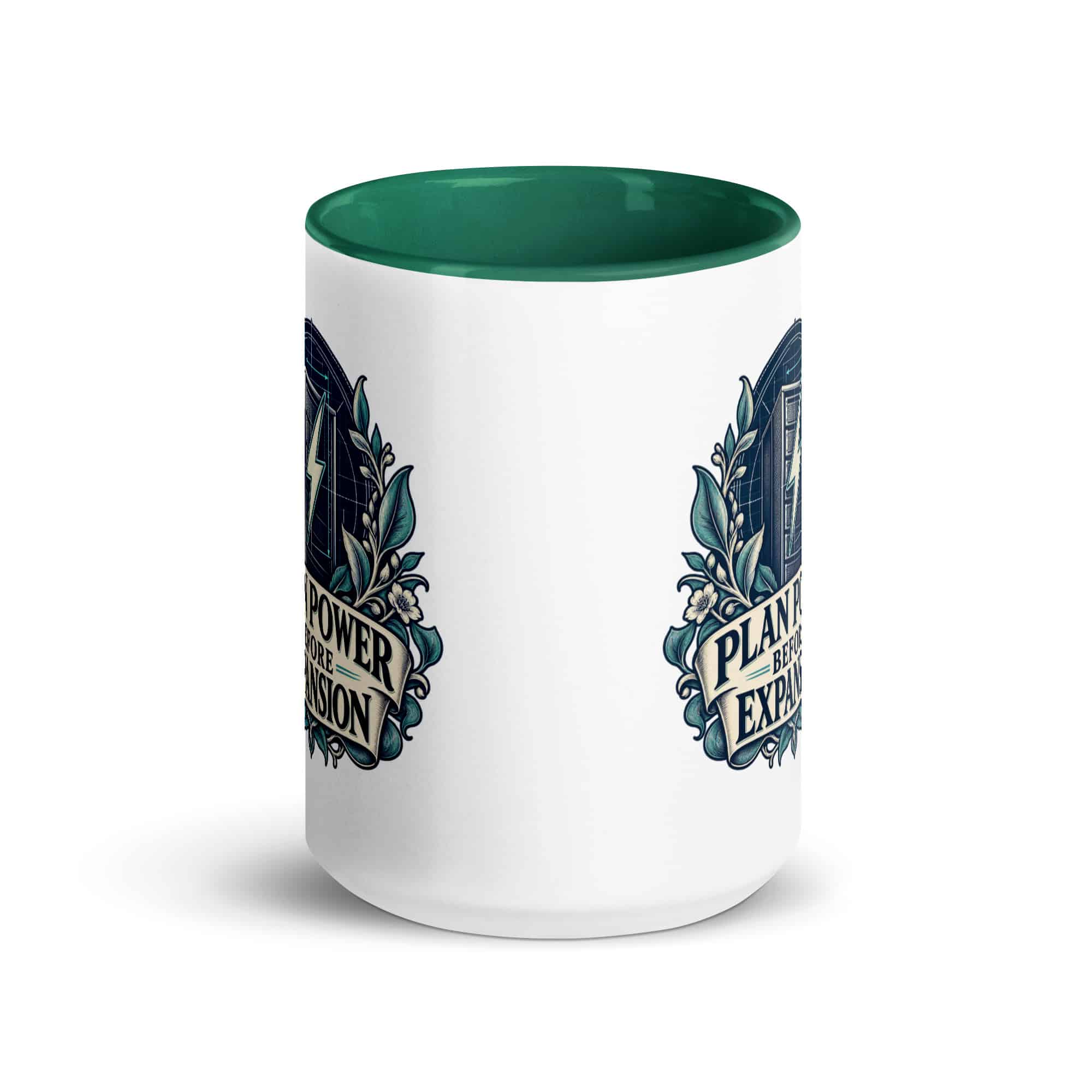 Color Inside Coffee Mug: Plan power before expansion