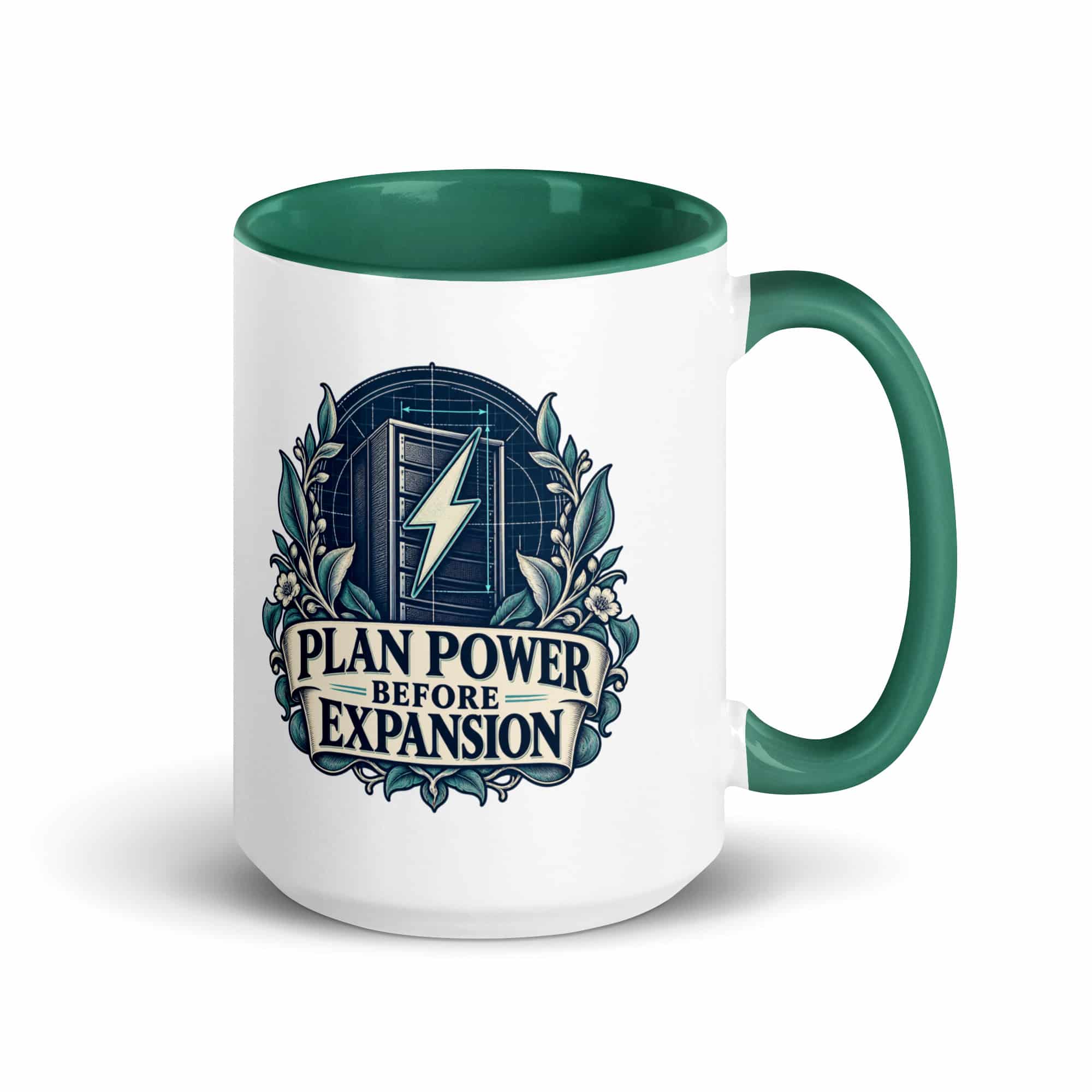 Color Inside Coffee Mug: Plan power before expansion