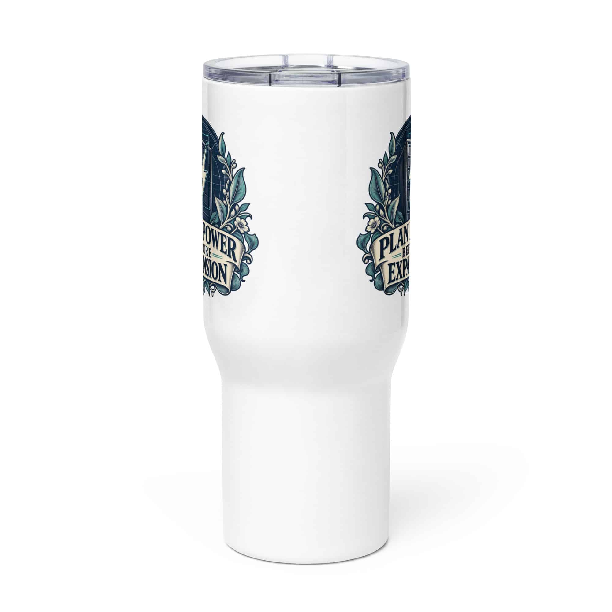 Travel Mug: Plan power before expansion