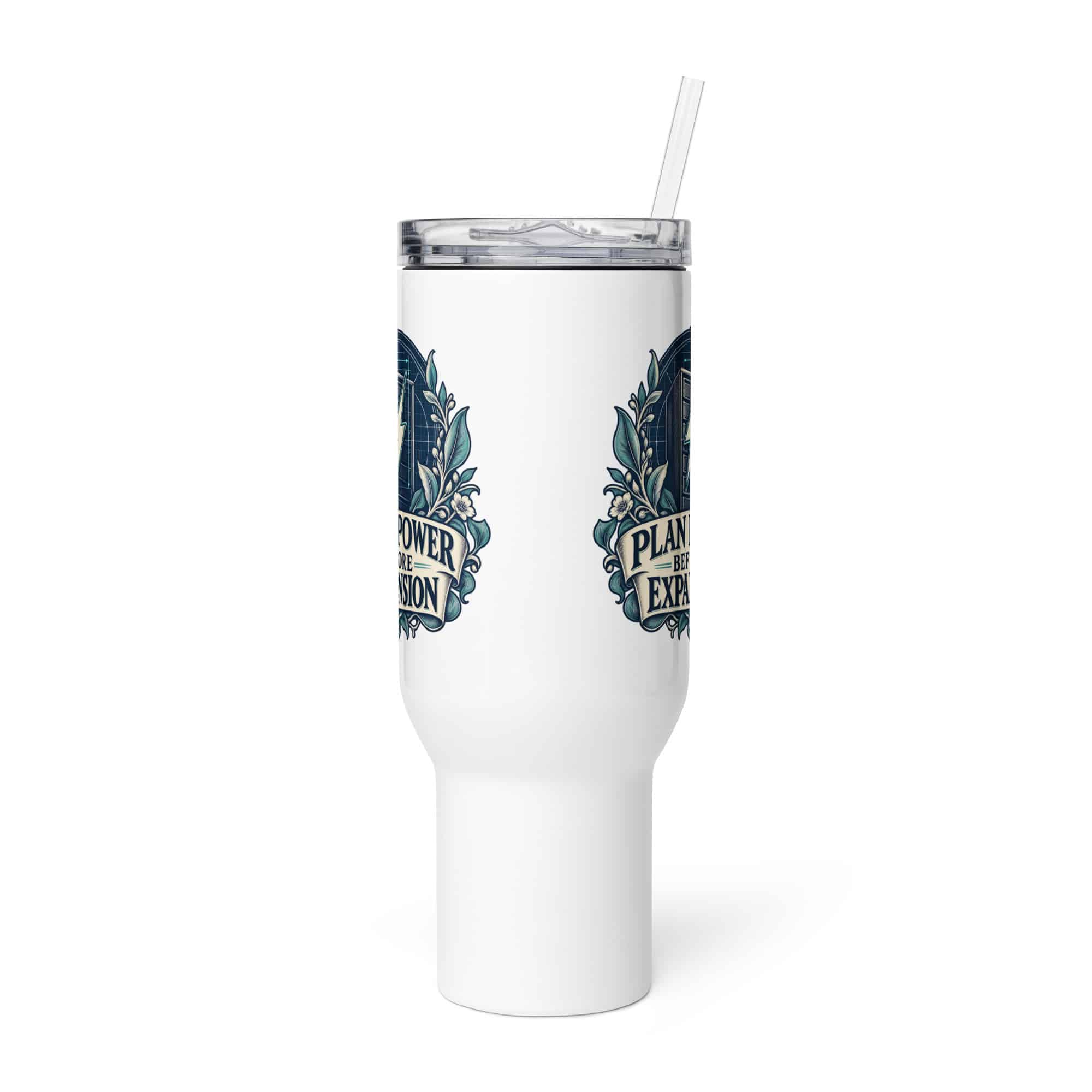 Travel Mug: Plan power before expansion