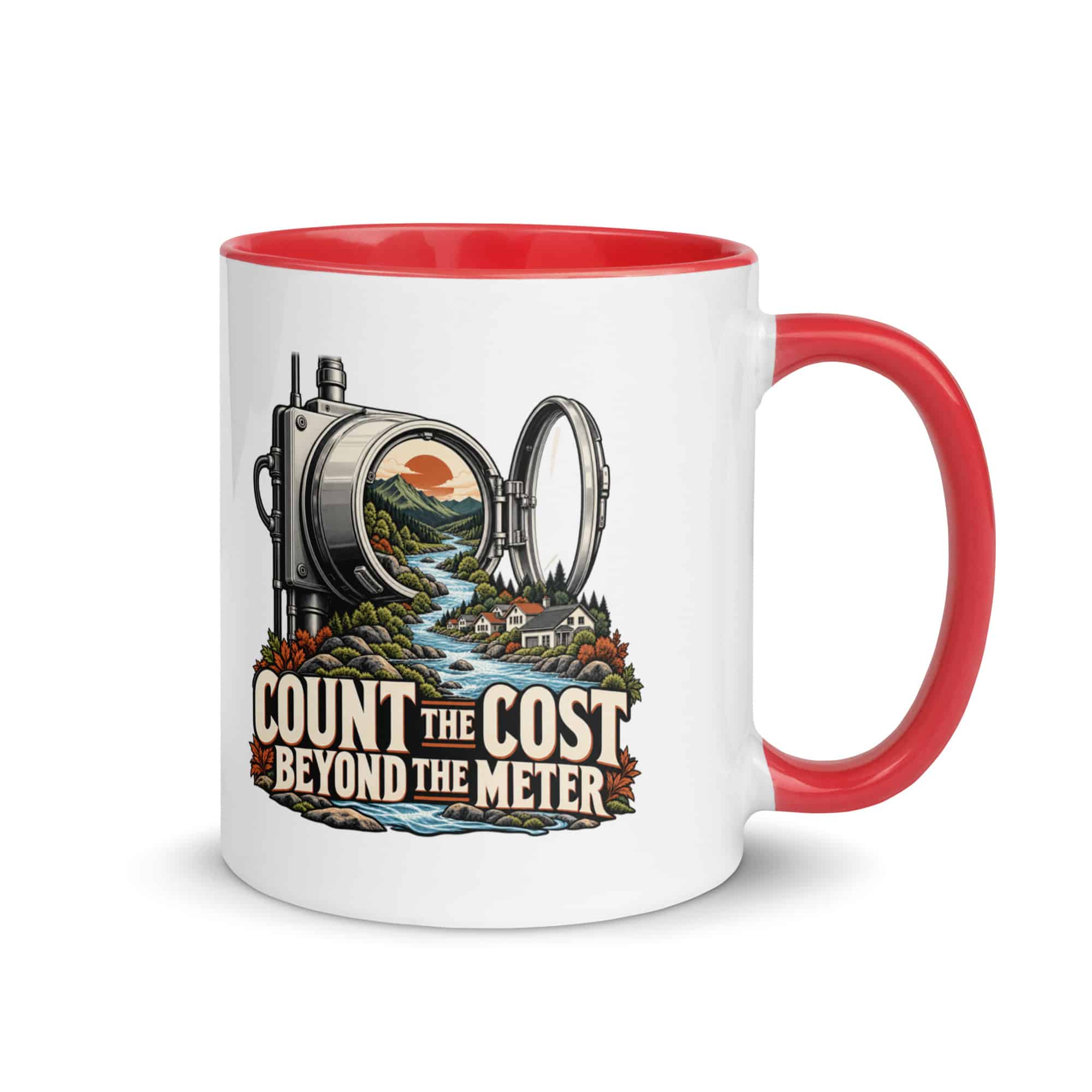 Color Inside Coffee Mug: Count the cost beyond the meter