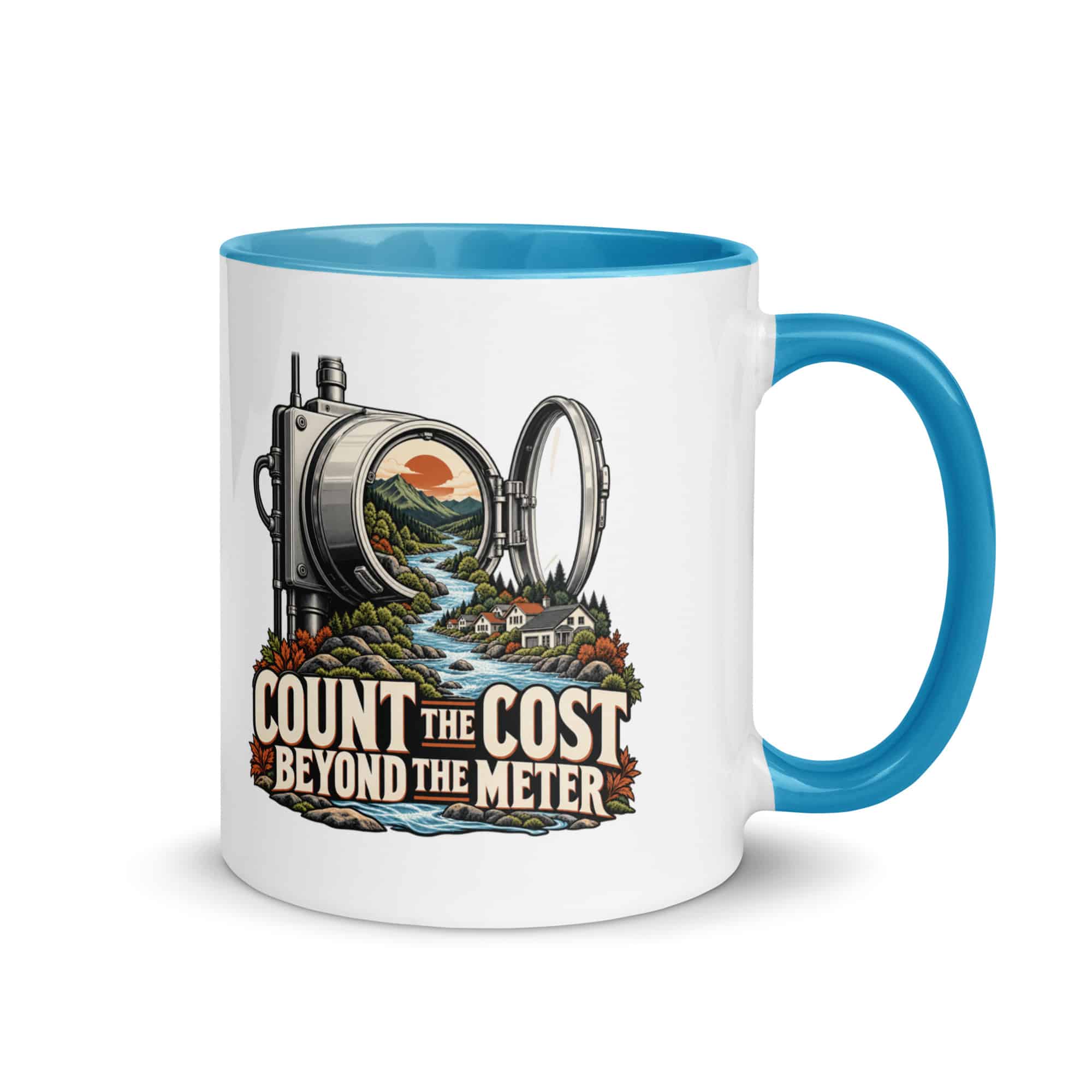 Color Inside Coffee Mug: Count the cost beyond the meter