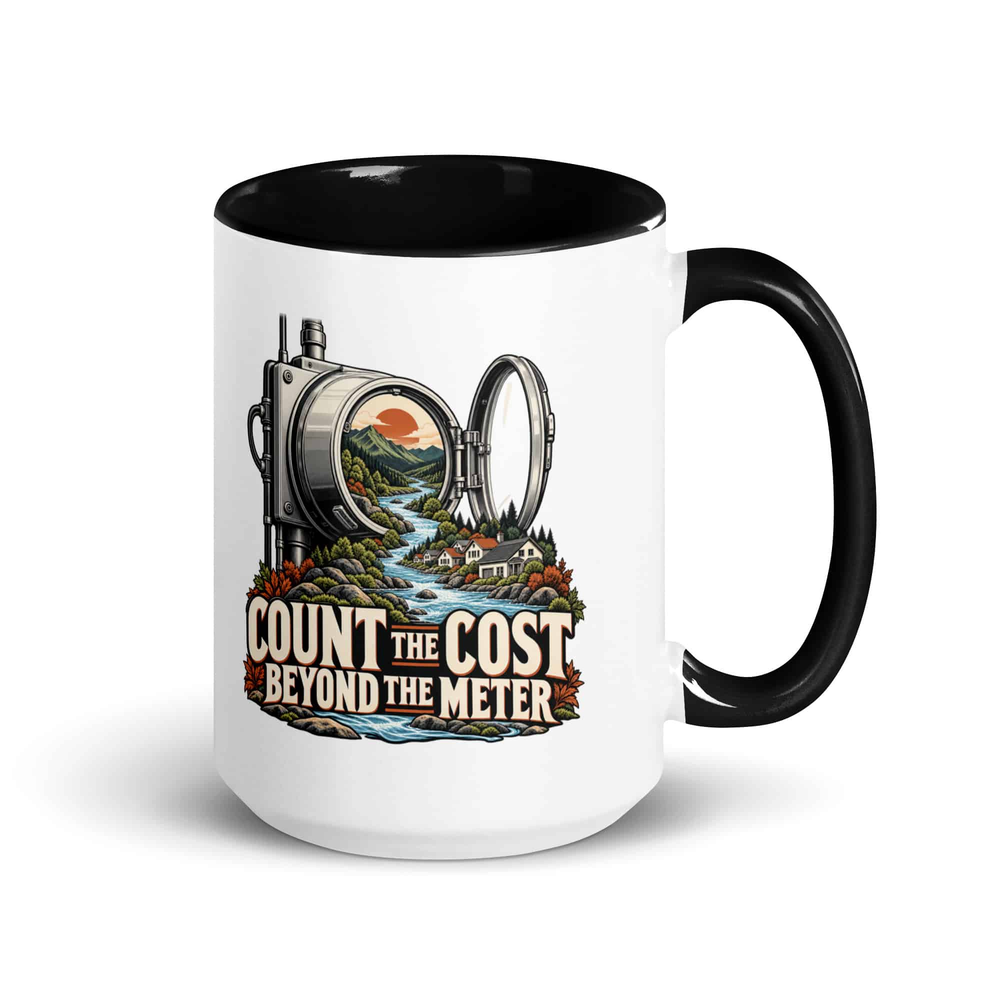Color Inside Coffee Mug: Count the cost beyond the meter