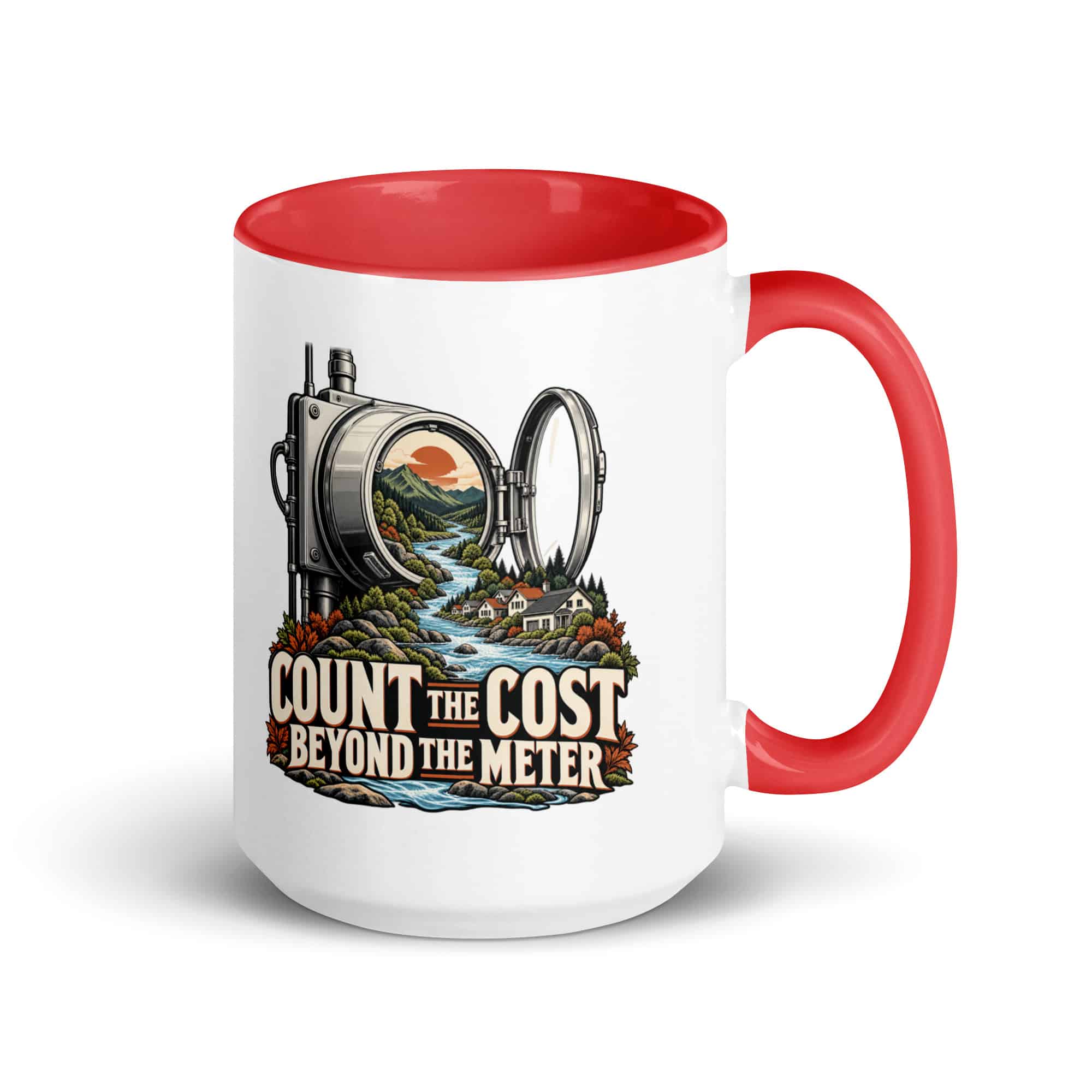 Color Inside Coffee Mug: Count the cost beyond the meter
