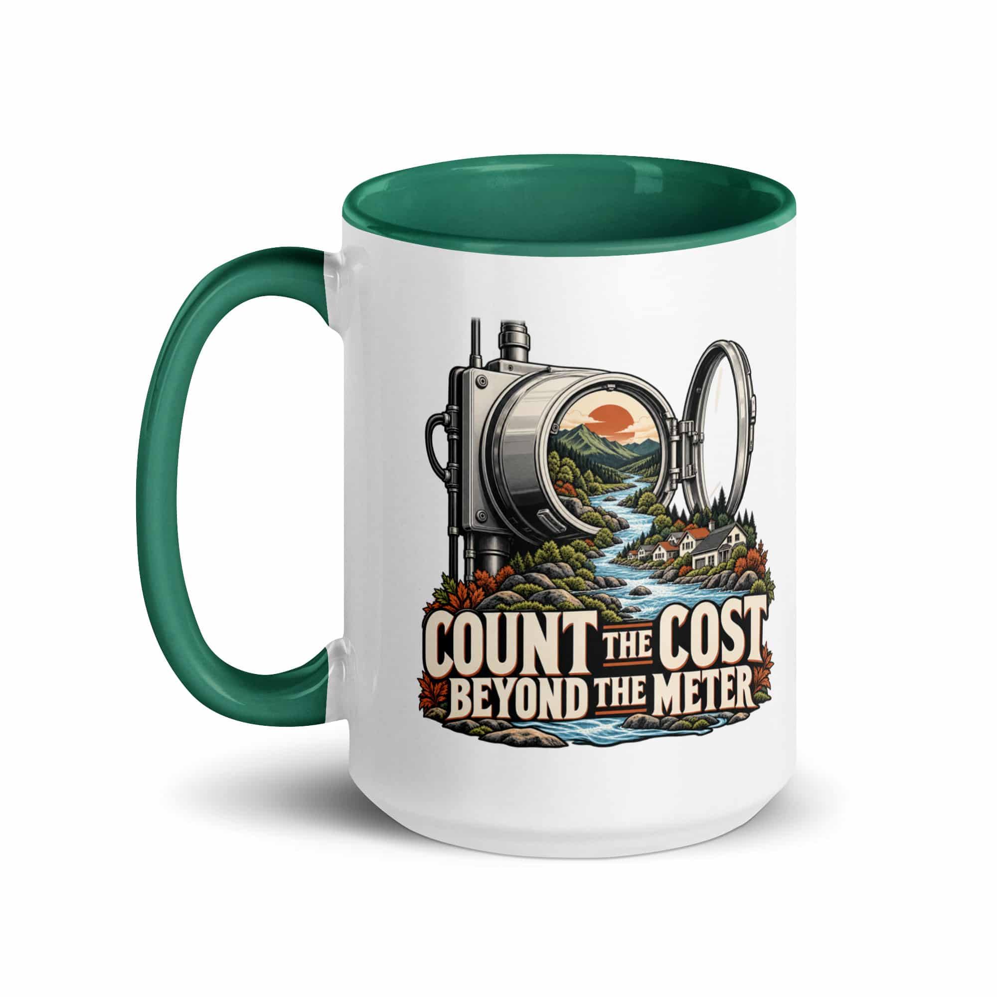 Color Inside Coffee Mug: Count the cost beyond the meter
