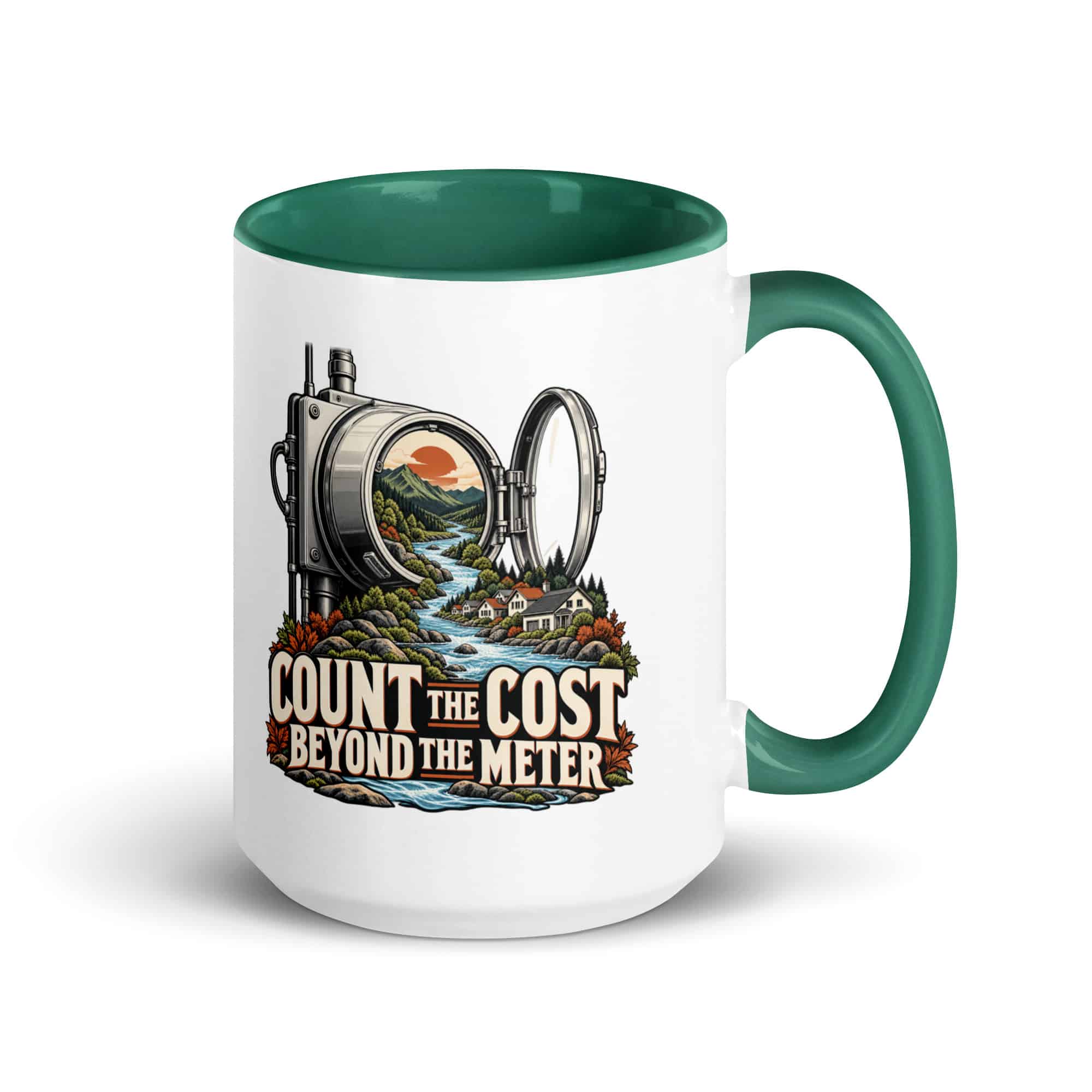 Color Inside Coffee Mug: Count the cost beyond the meter