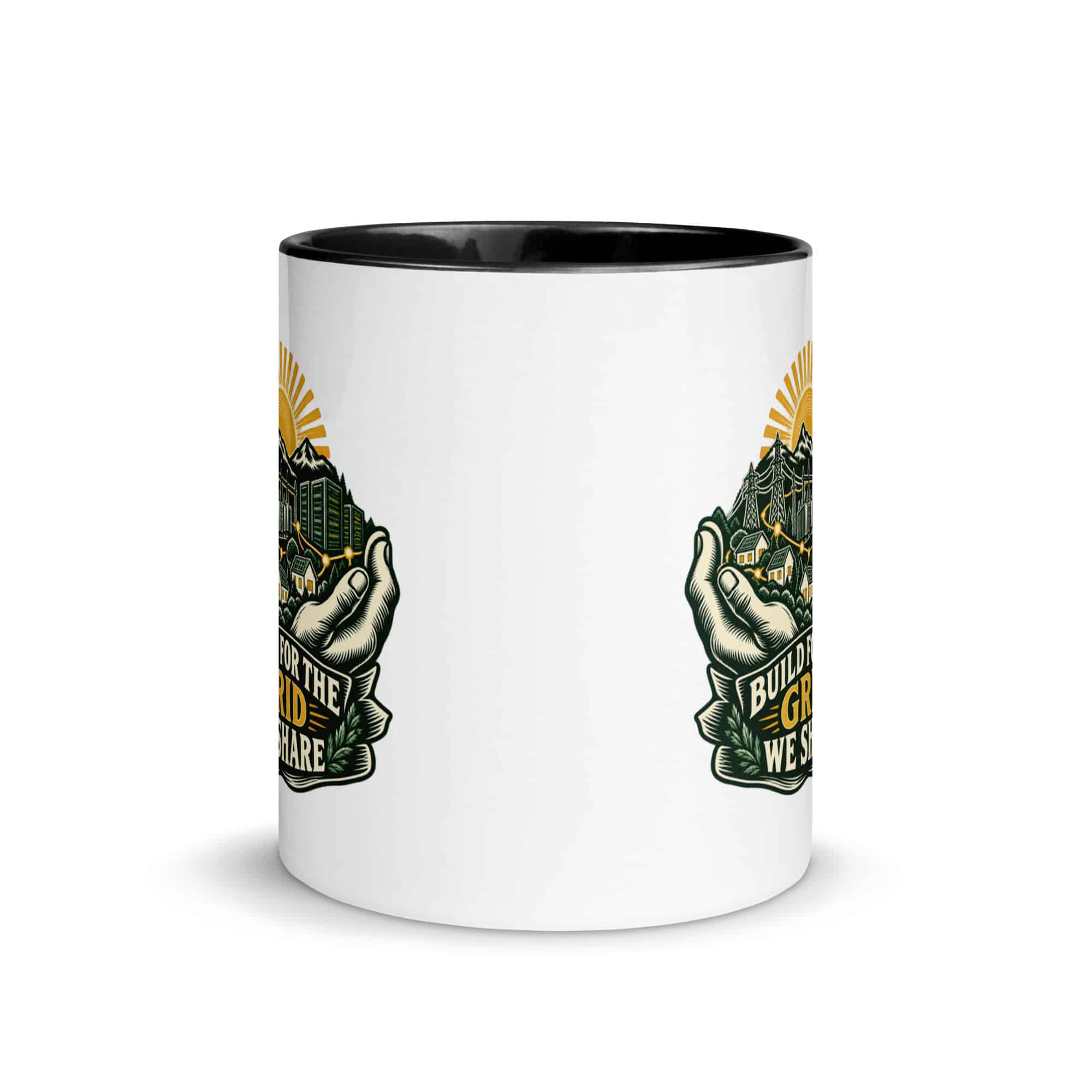 Color Inside Coffee Mug: Build for the grid we share