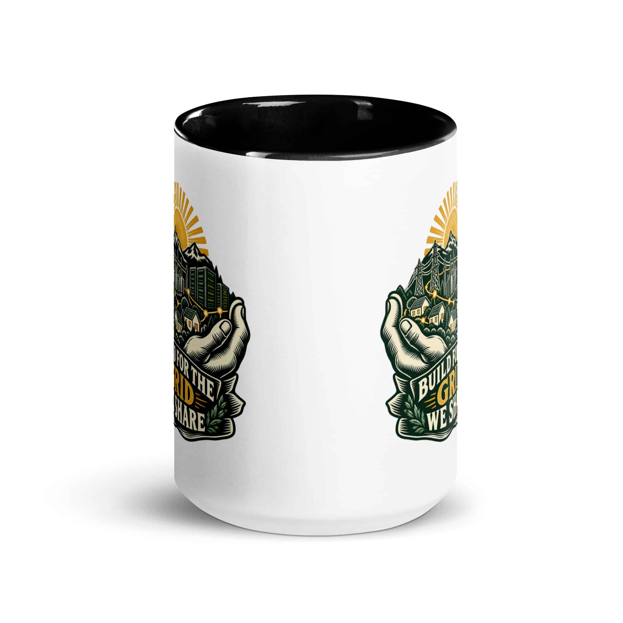 Color Inside Coffee Mug: Build for the grid we share