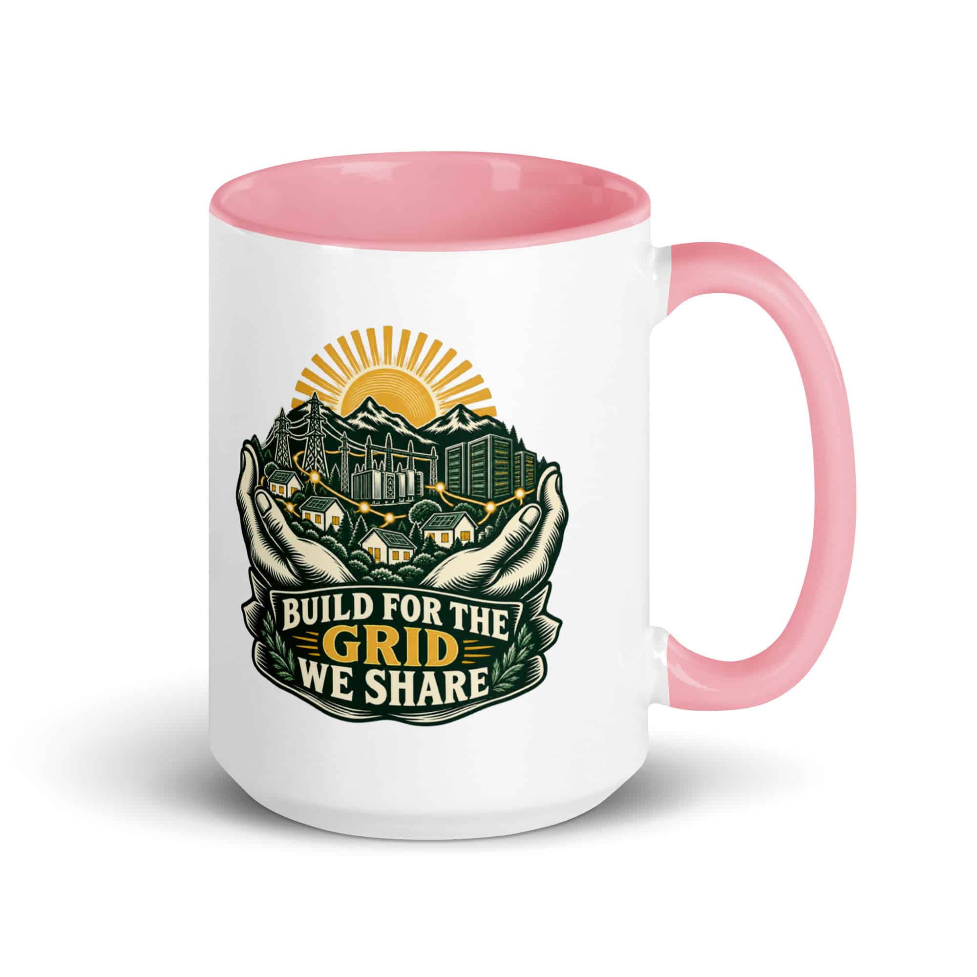 Color Inside Coffee Mug: Build for the grid we share