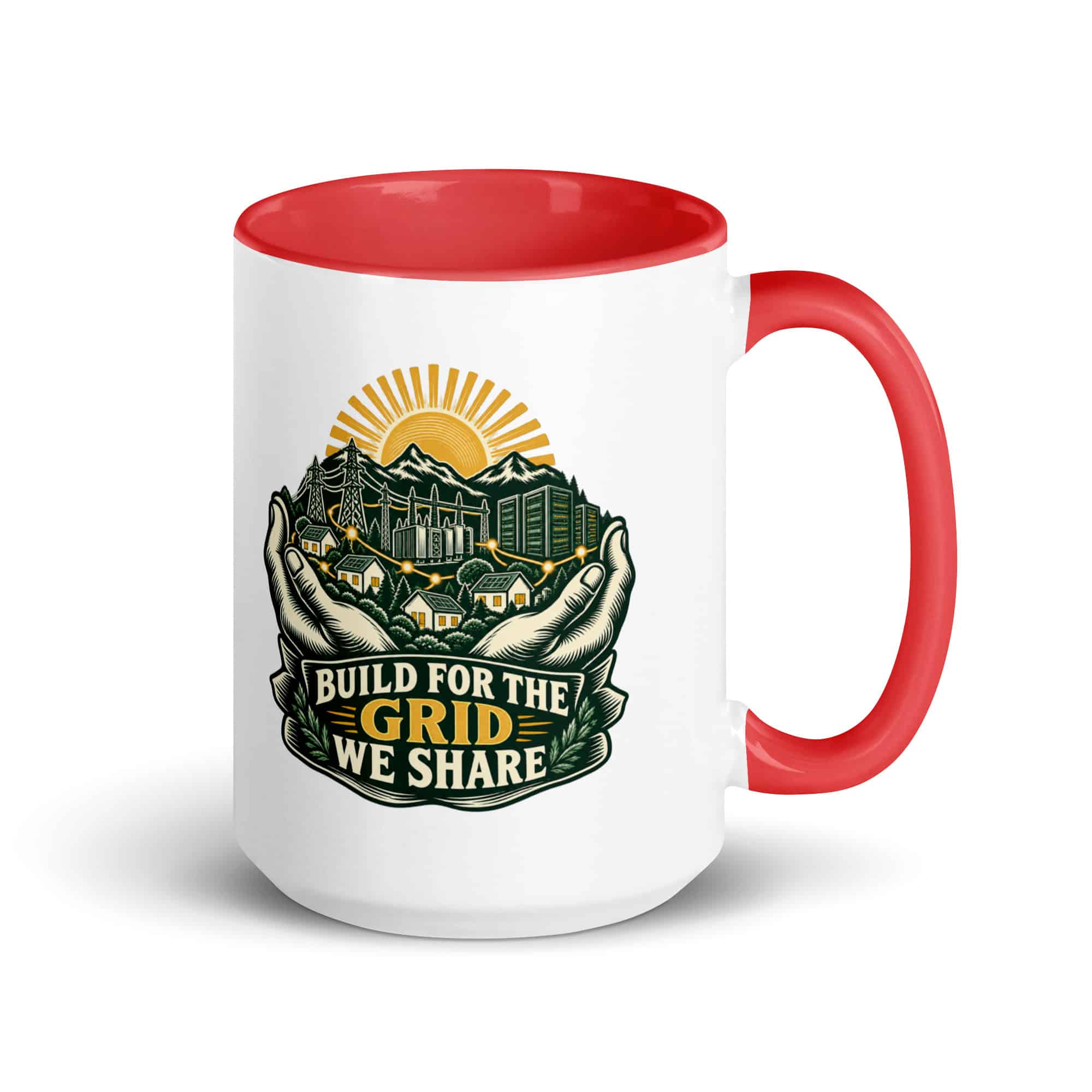 Color Inside Coffee Mug: Build for the grid we share