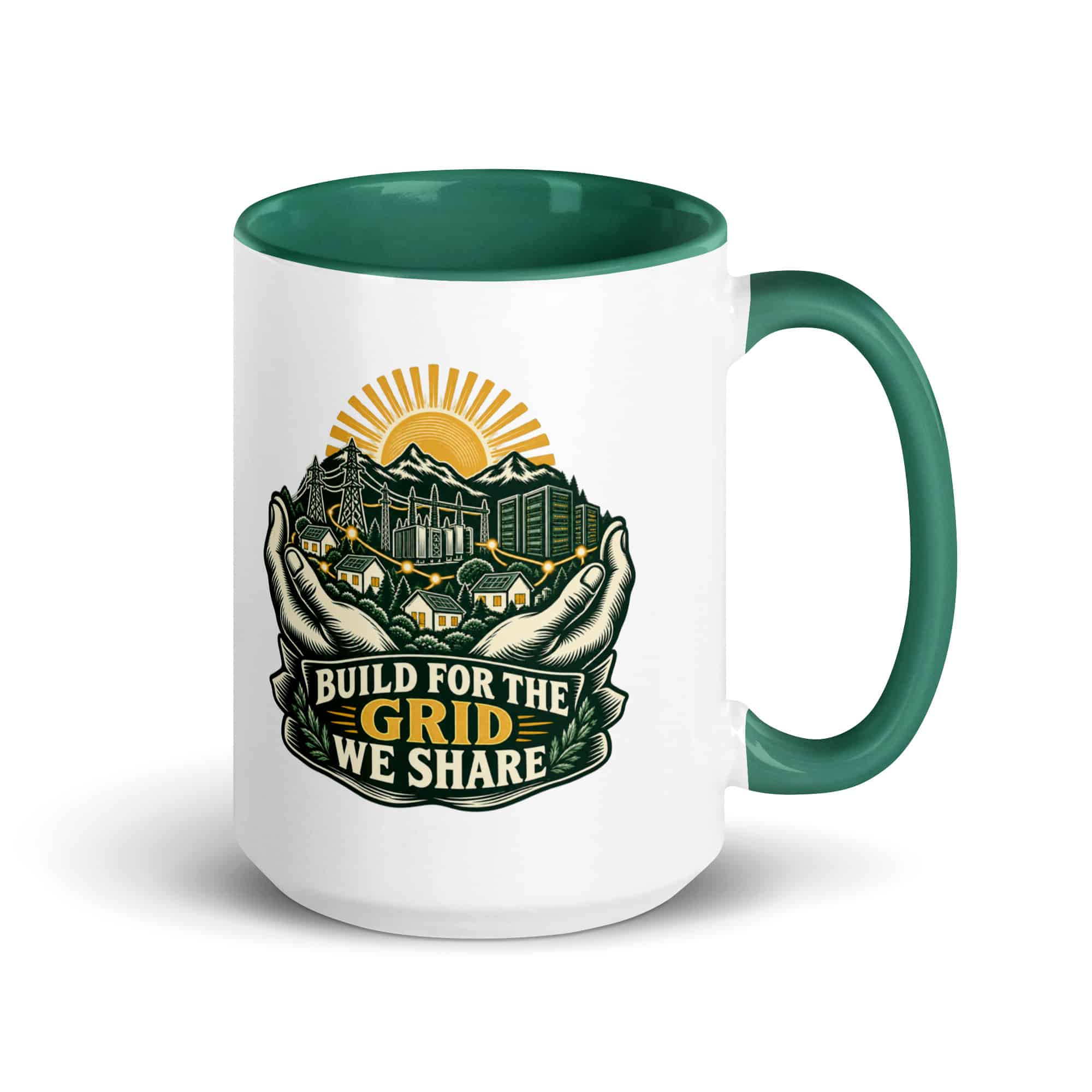 Color Inside Coffee Mug: Build for the grid we share