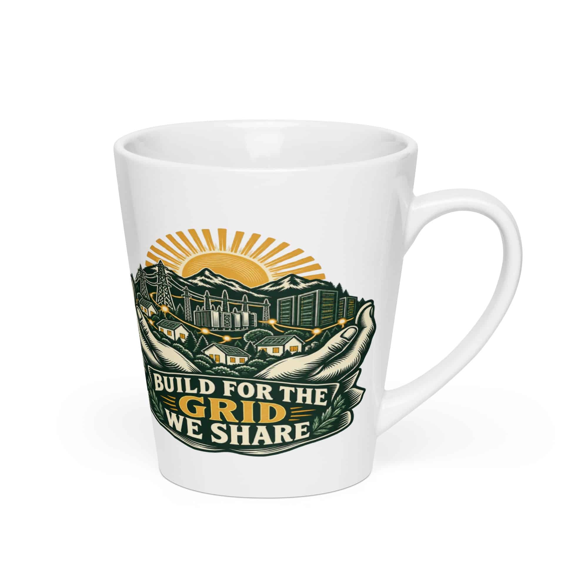 Latte Mug: Build for the grid we share