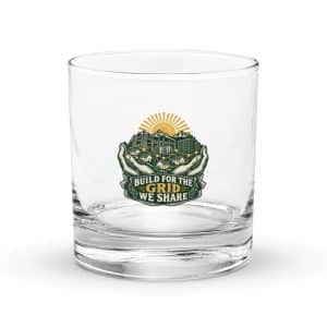 Rocks Glass: Build for the grid we share - 10.5 oz - Main