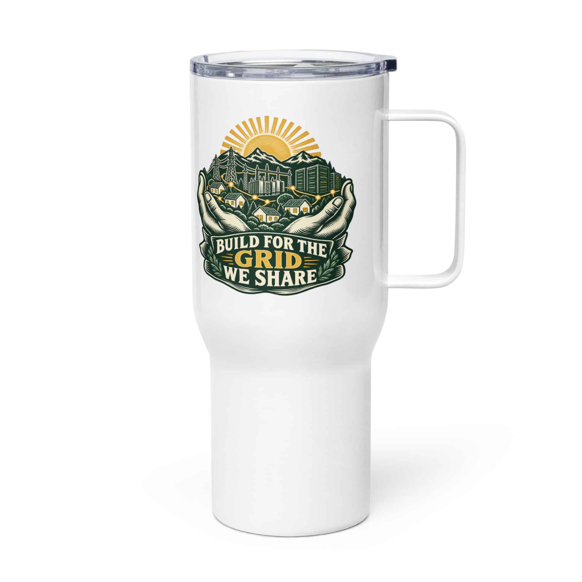 Travel Mug: Build for the grid we share