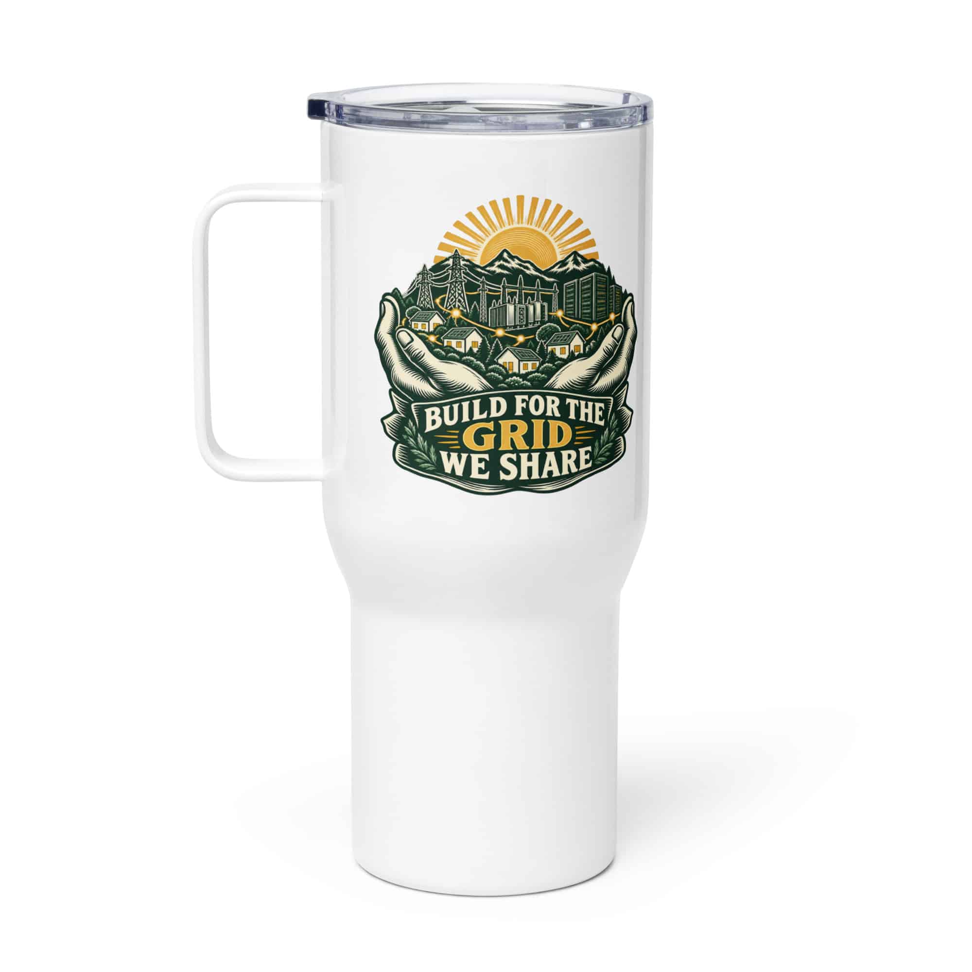 Travel Mug: Build for the grid we share