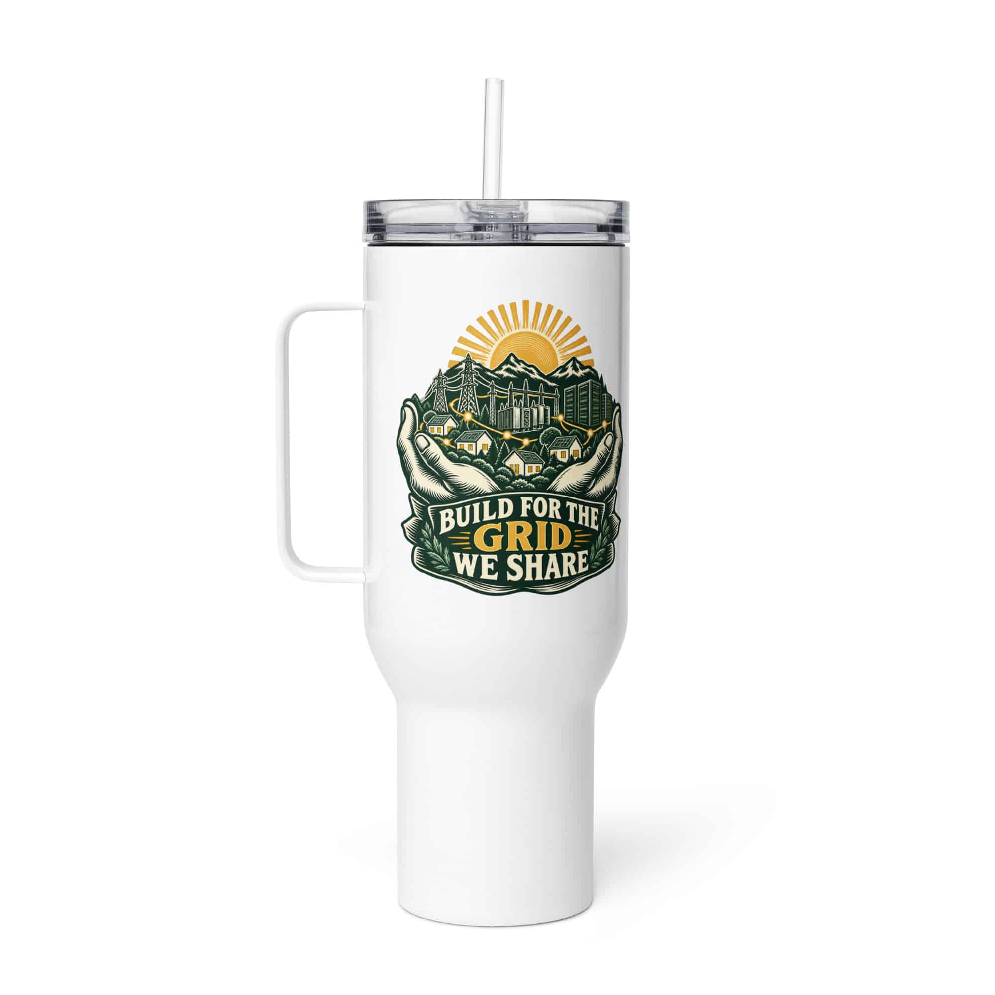 Travel Mug: Build for the grid we share