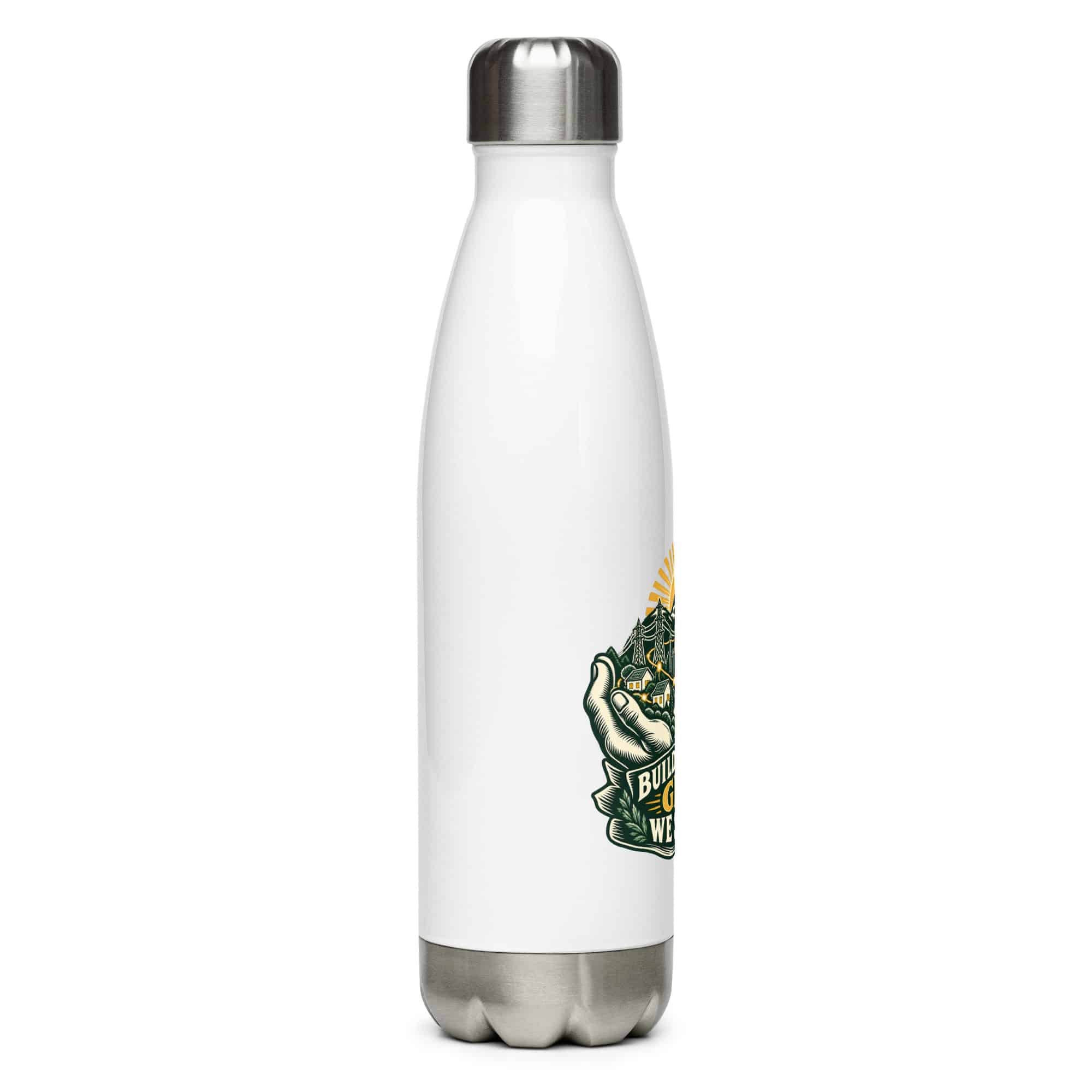 Stainless Steel Water Bottle: Build for the grid we share