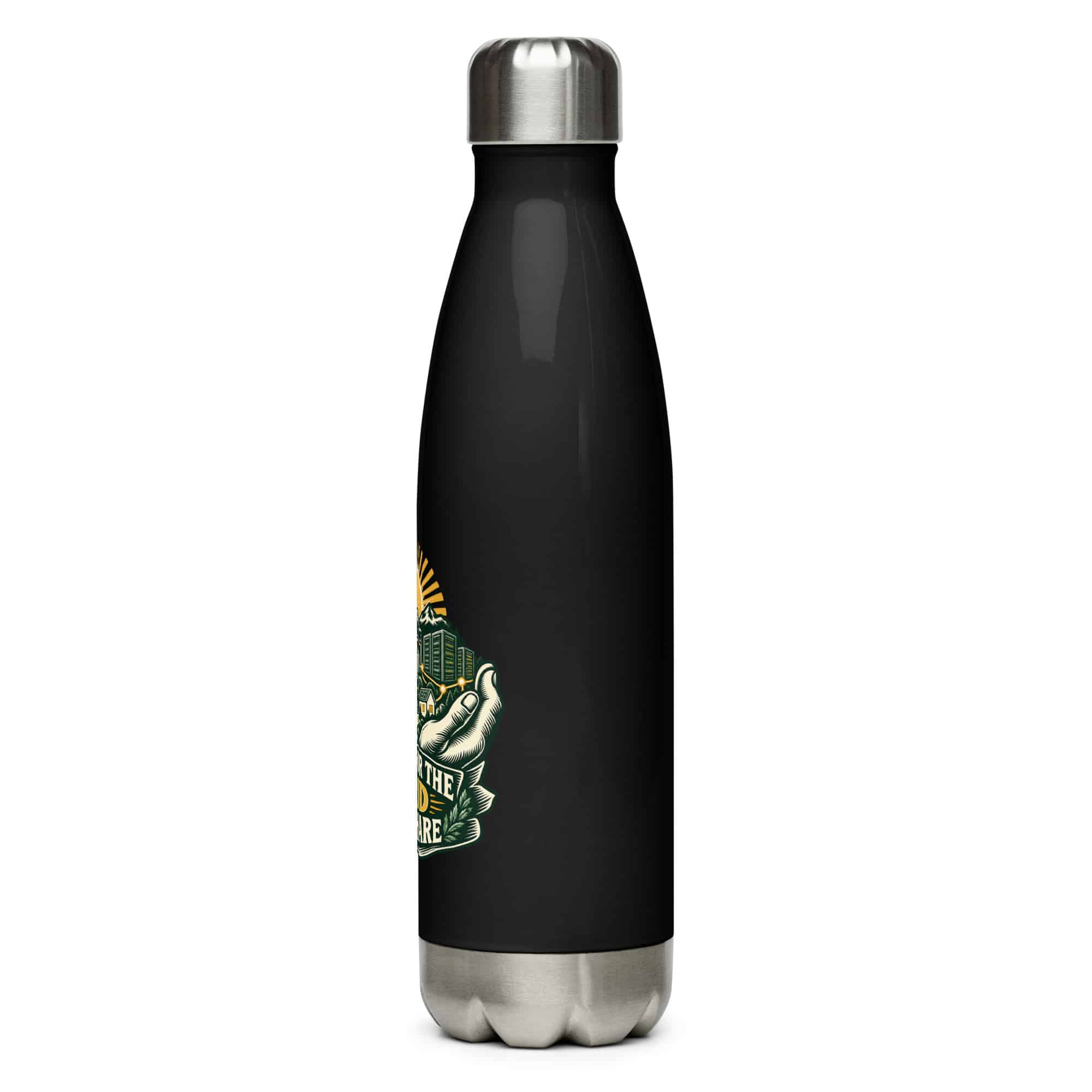 Stainless Steel Water Bottle: Build for the grid we share