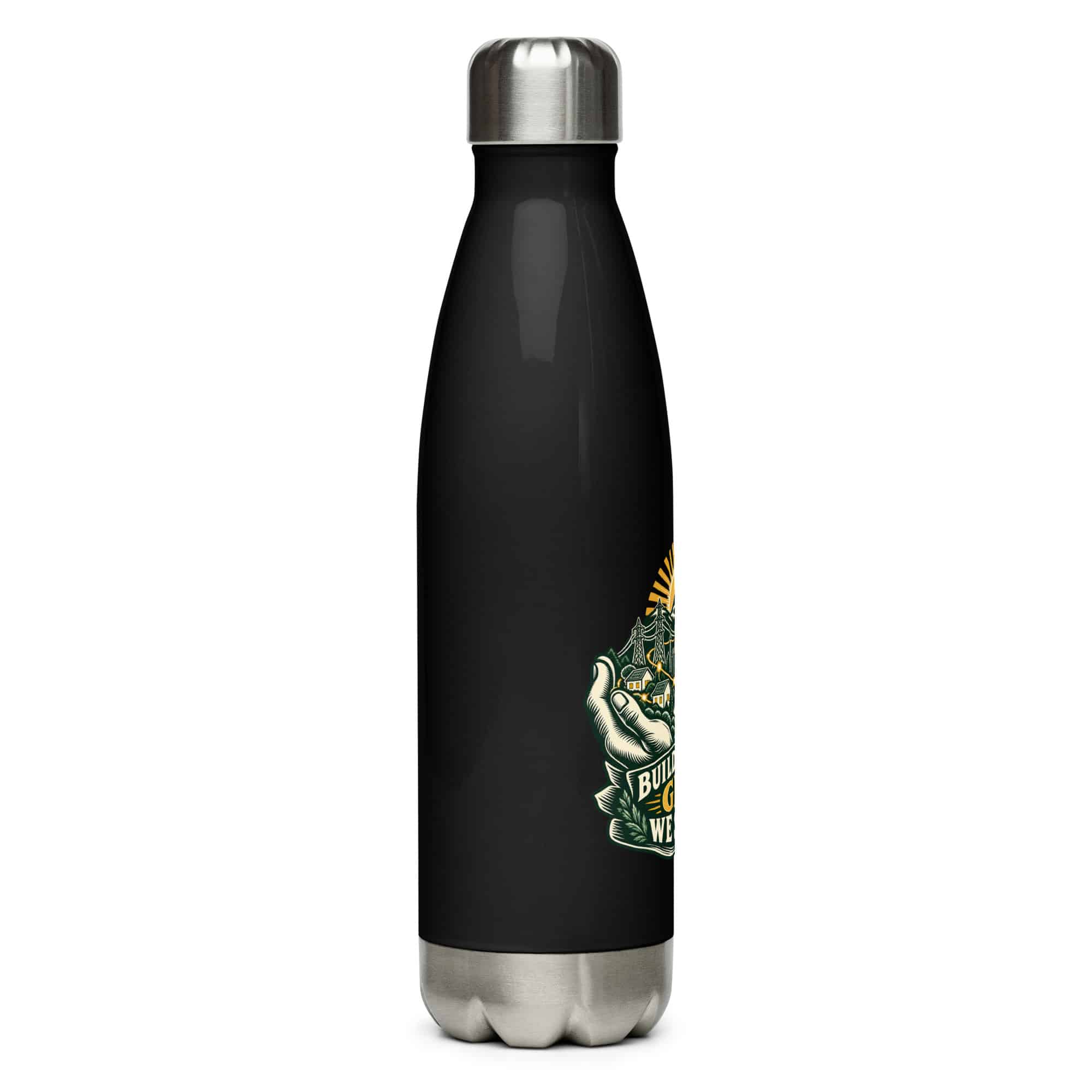 Stainless Steel Water Bottle: Build for the grid we share