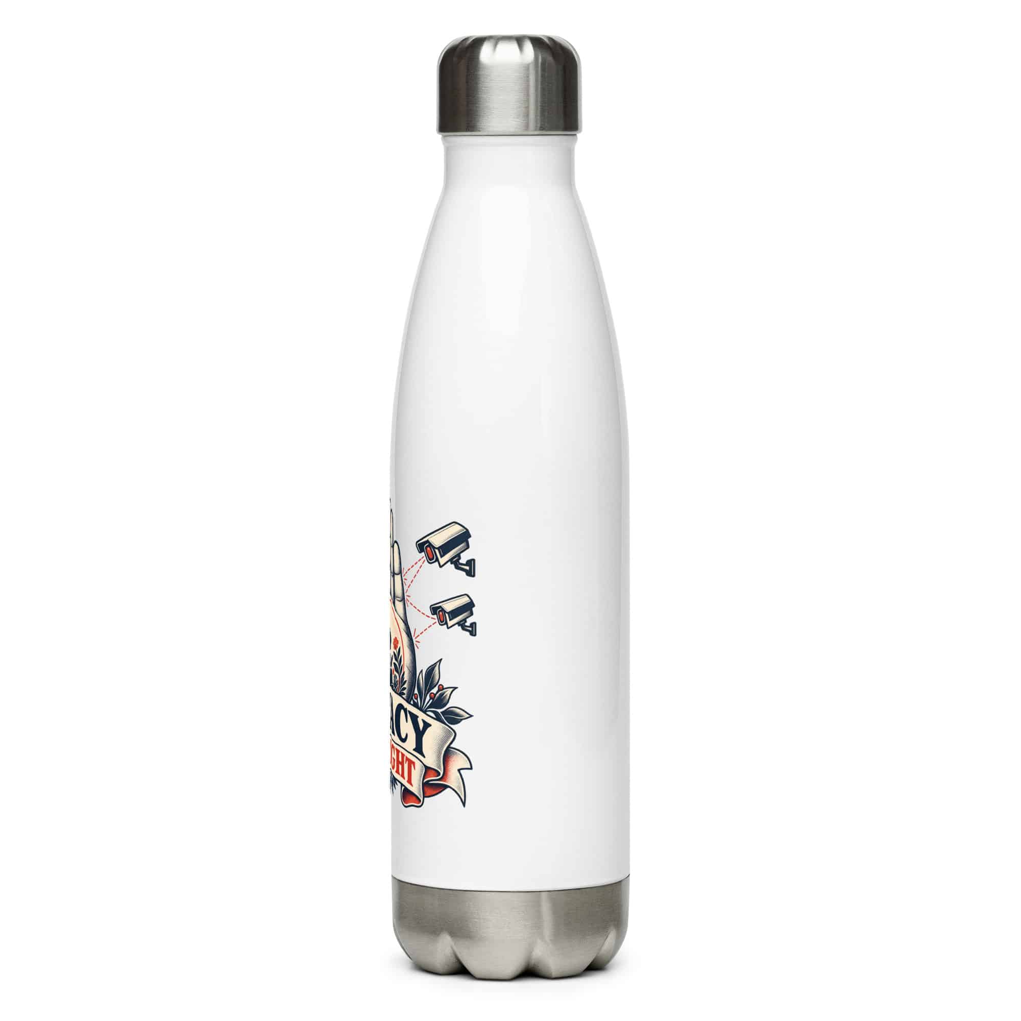Stainless Steel Water Bottle: Privacy is a right