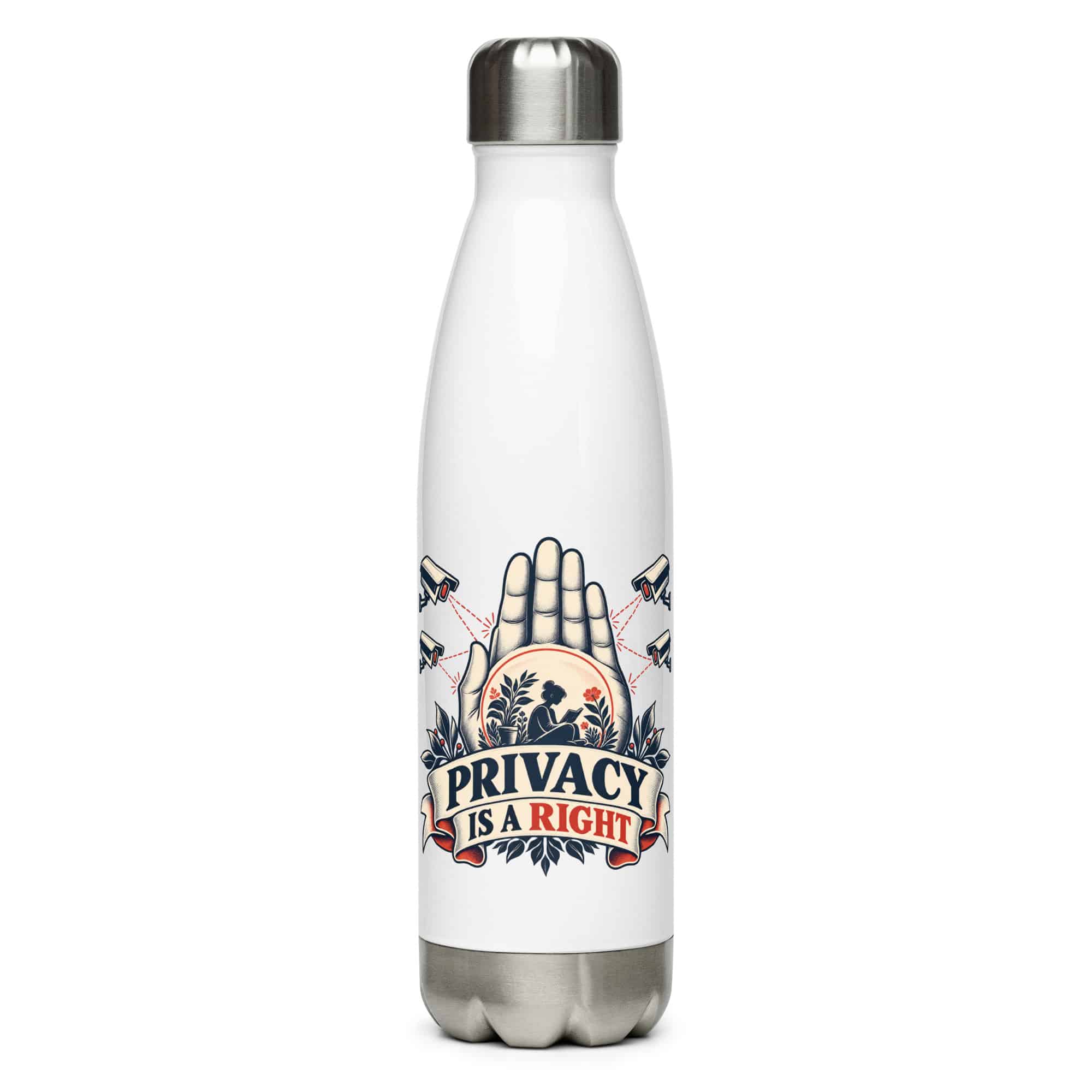 Stainless Steel Water Bottle: Privacy is a right