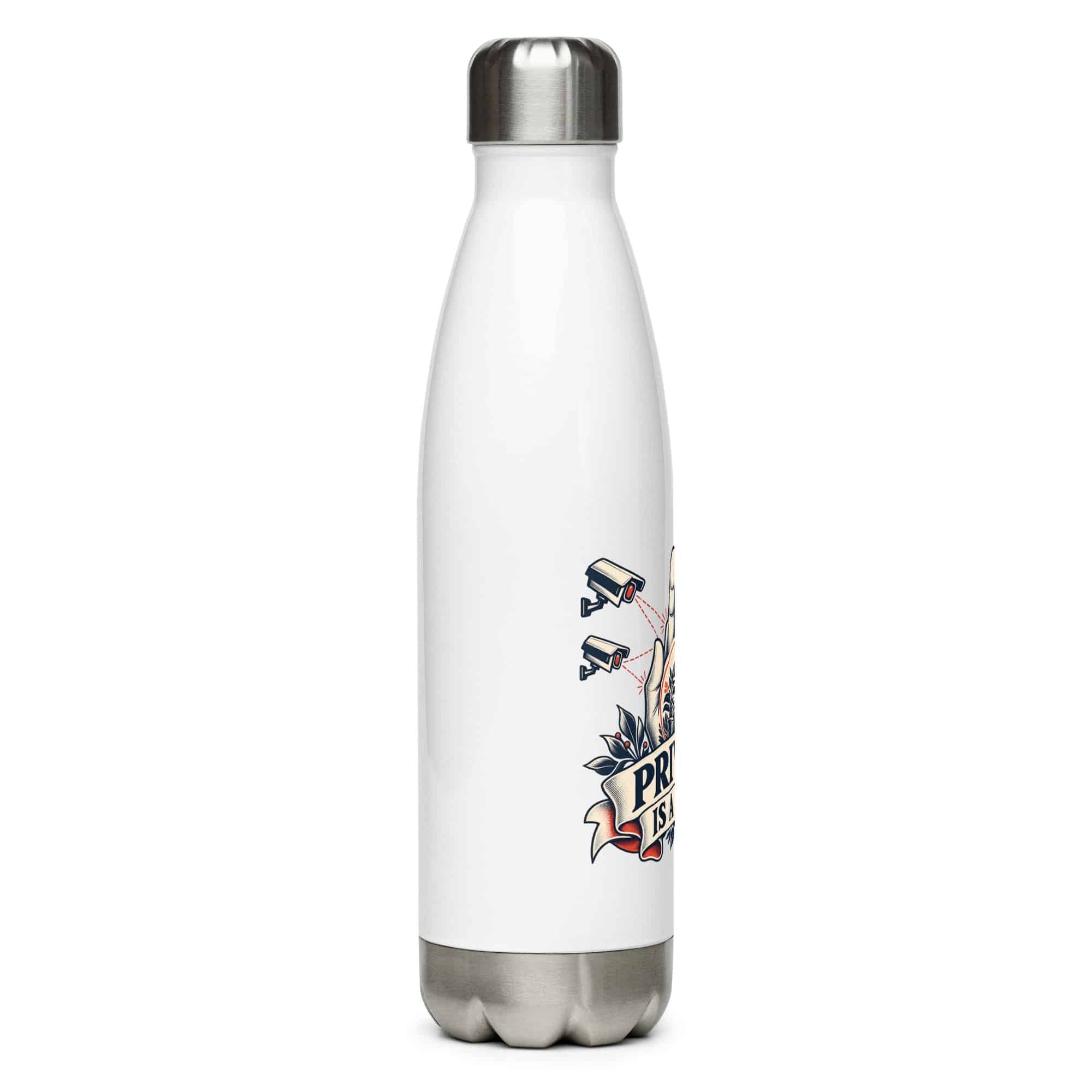 Stainless Steel Water Bottle: Privacy is a right